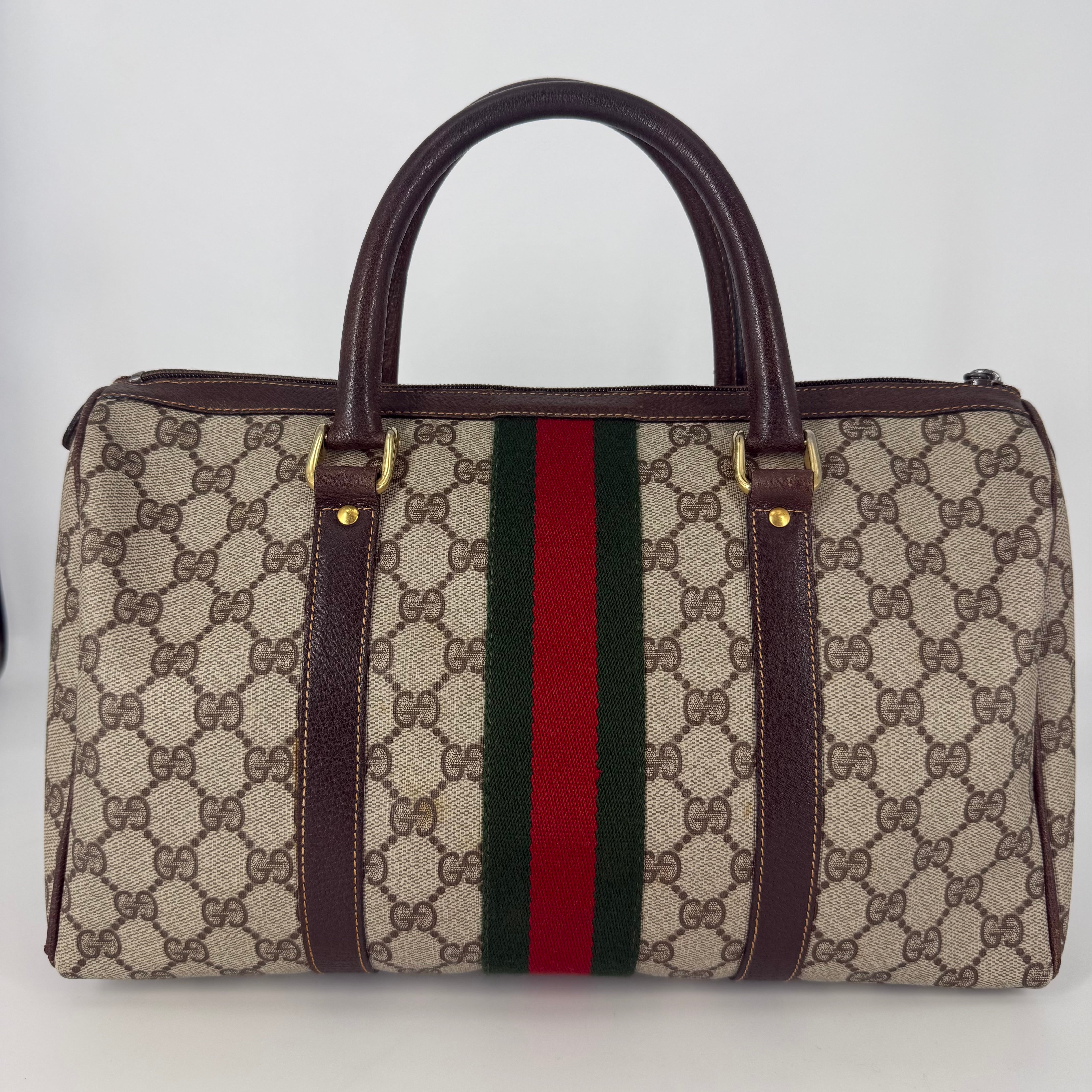 GG Supreme Boston Bag