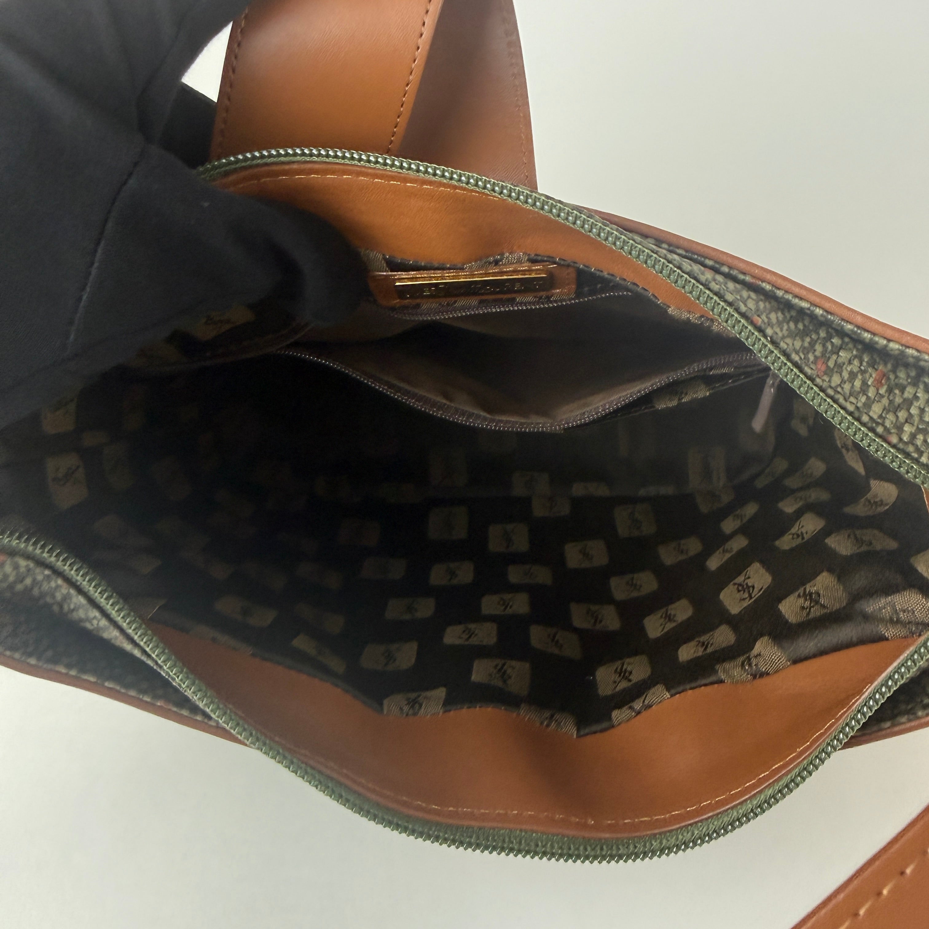 Vintage monogram Fabric & Leather