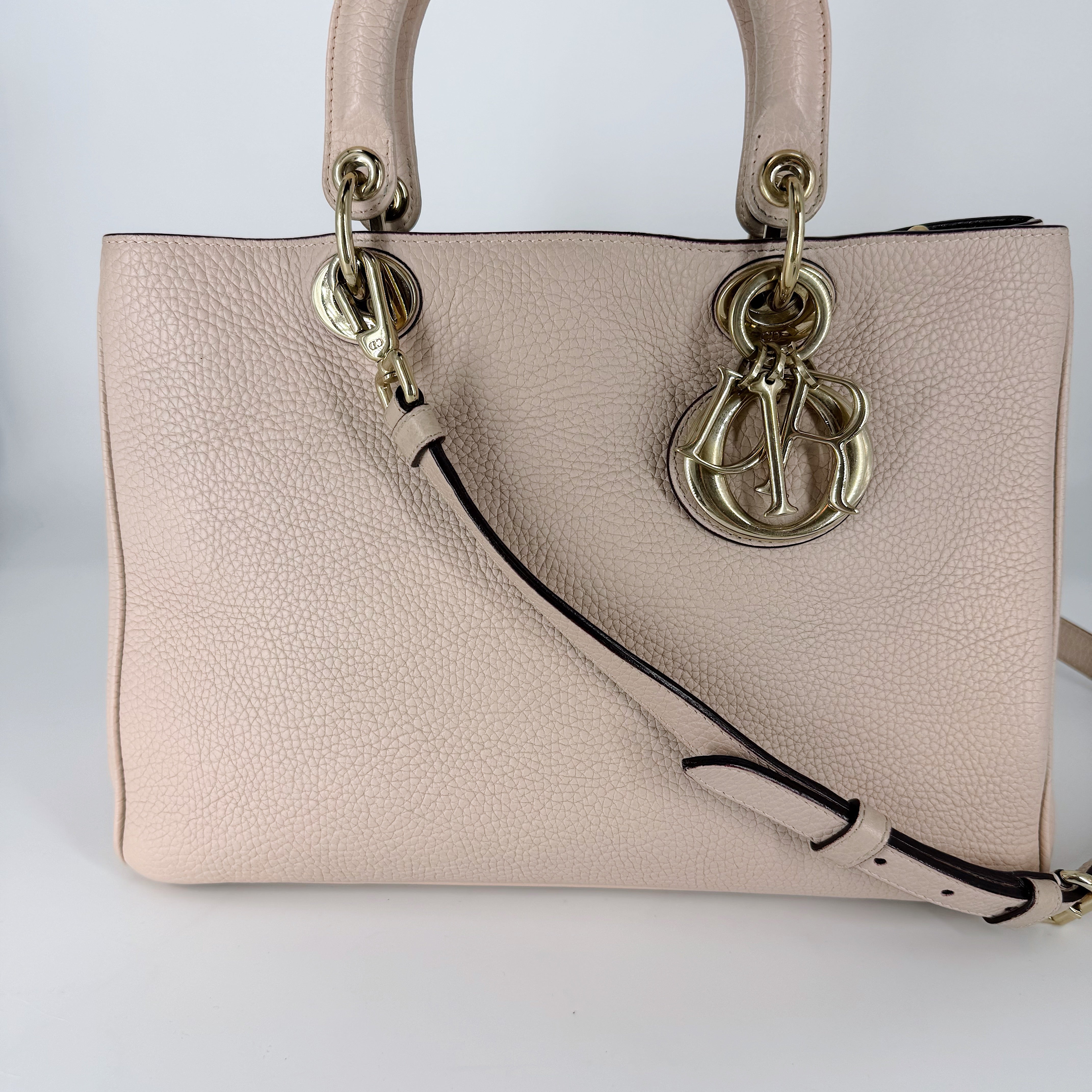 Diorissimo Poudre Pink Grained Leather