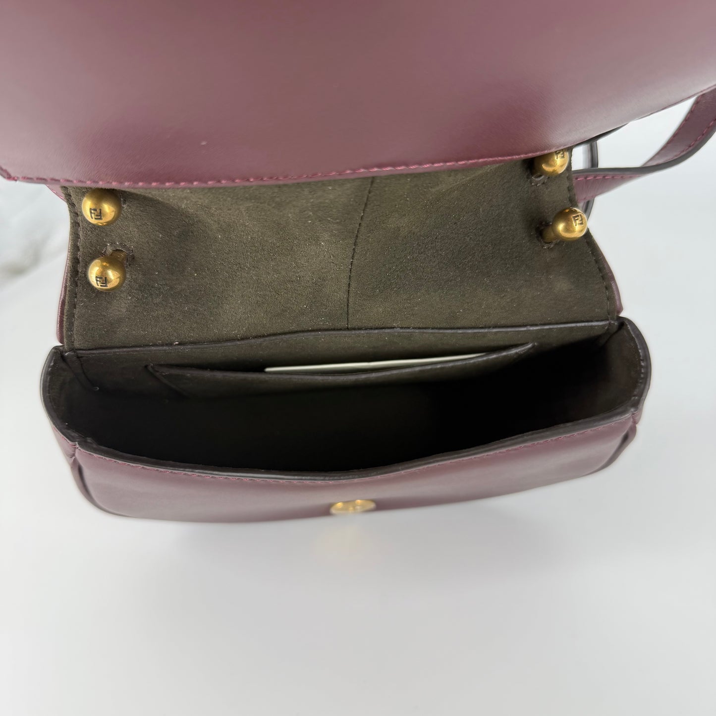 Fendi C’mon Small – Plum Leather