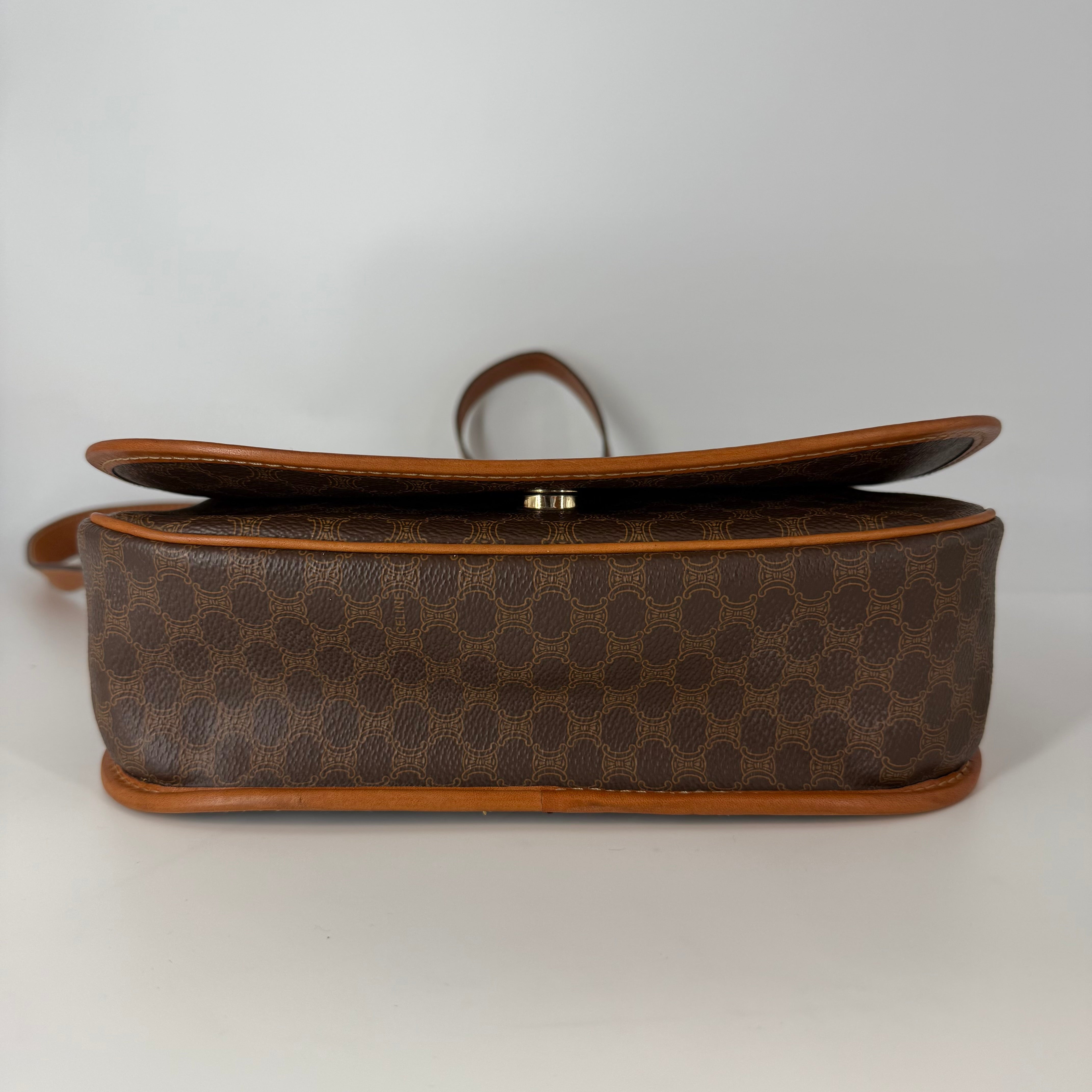 CELINE Macadam Shoulder Bag