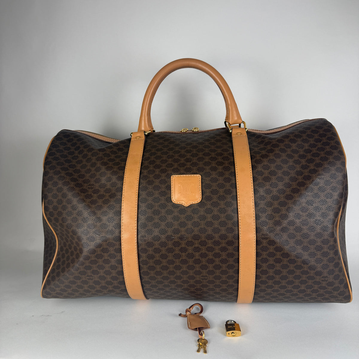 Vintage Travel Bag — Macadam Canvas