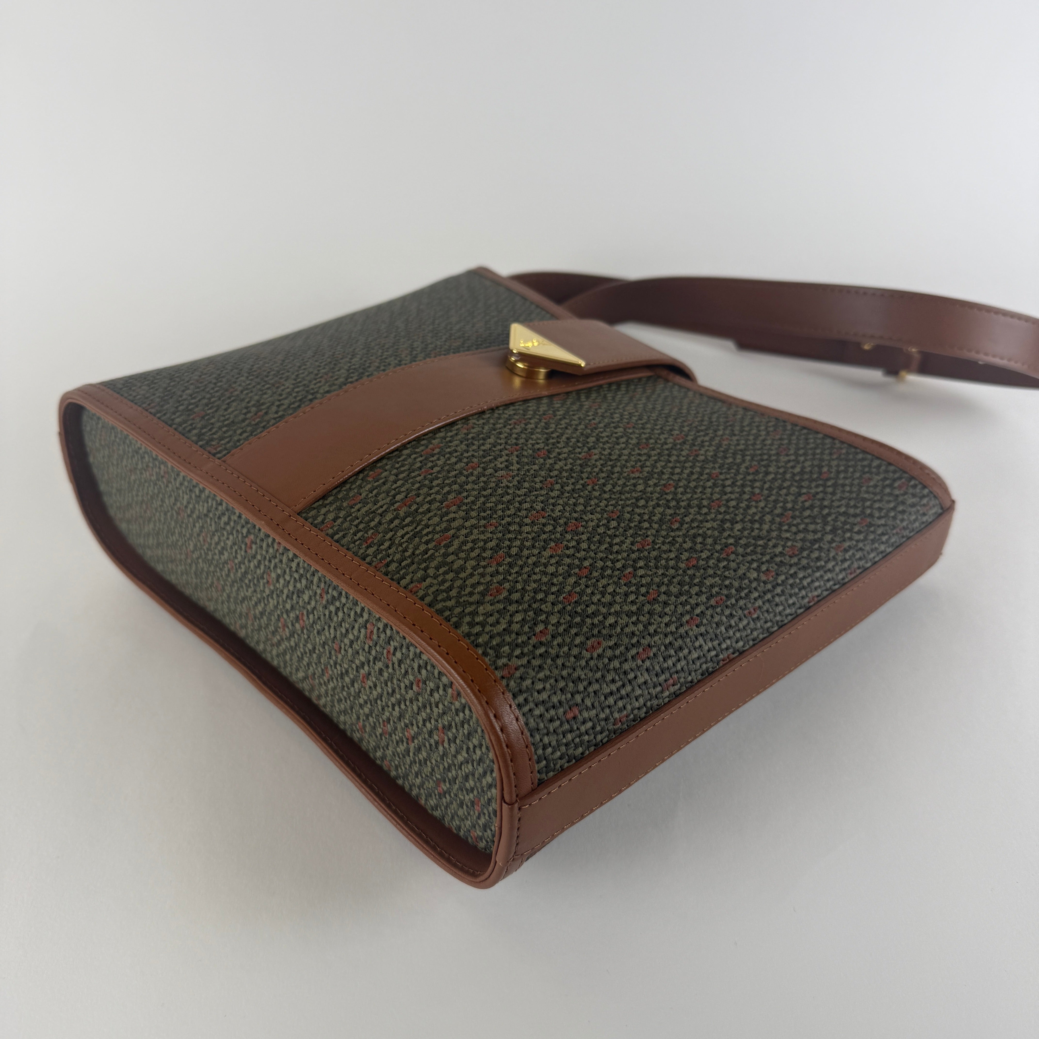Vintage monogram Fabric & Leather