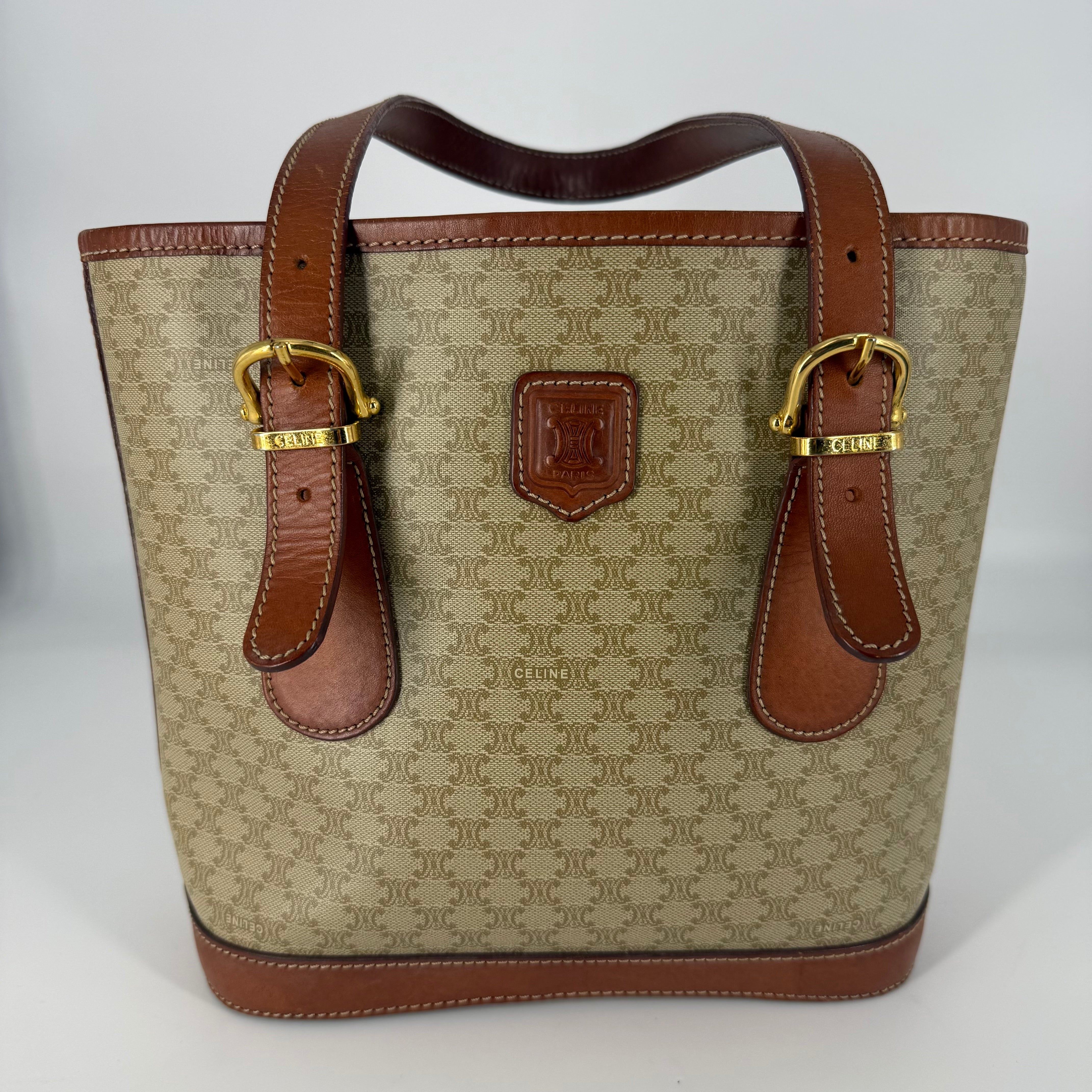 Macadam Bucket Tote Bag