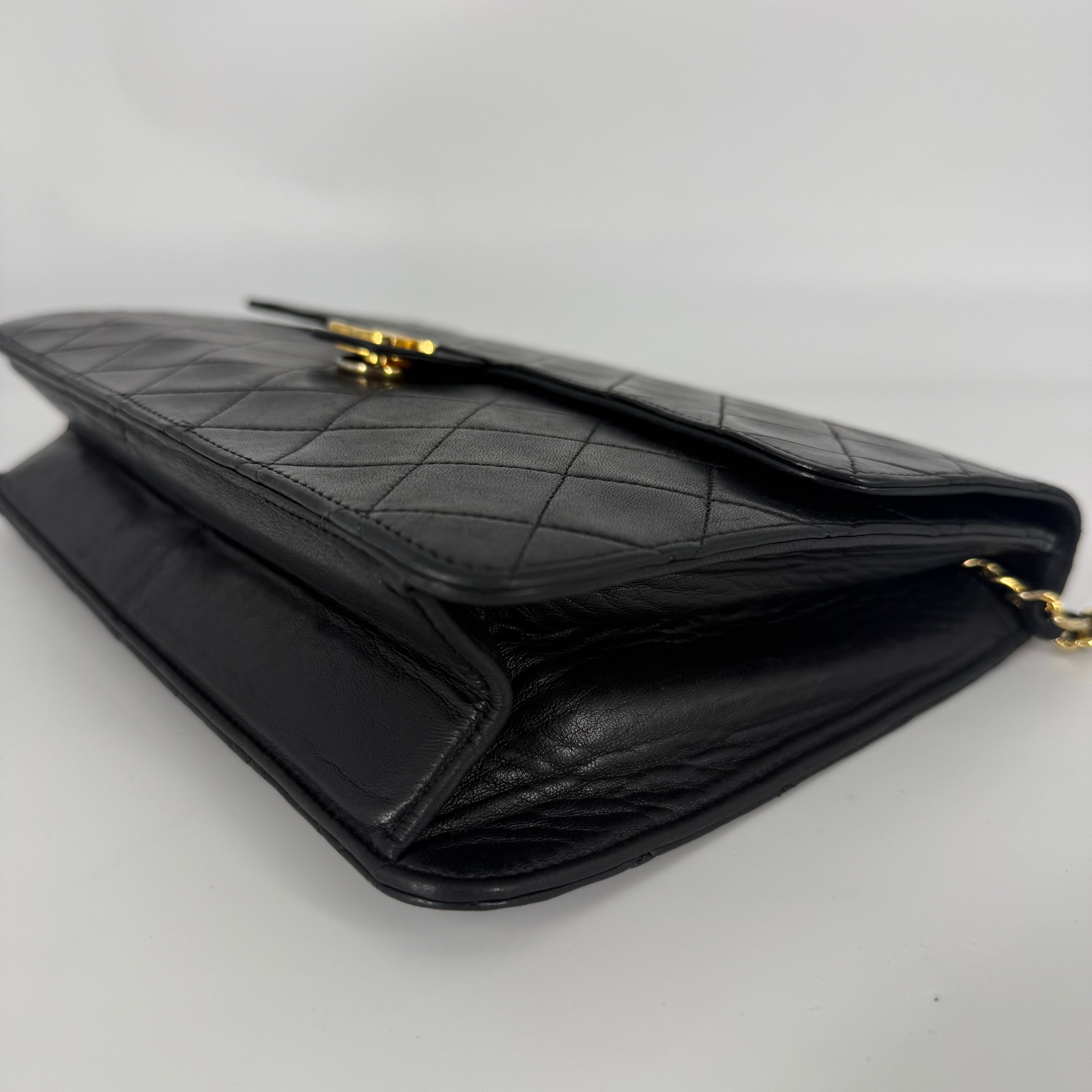 Vintage Flap Bag - 24K Gold