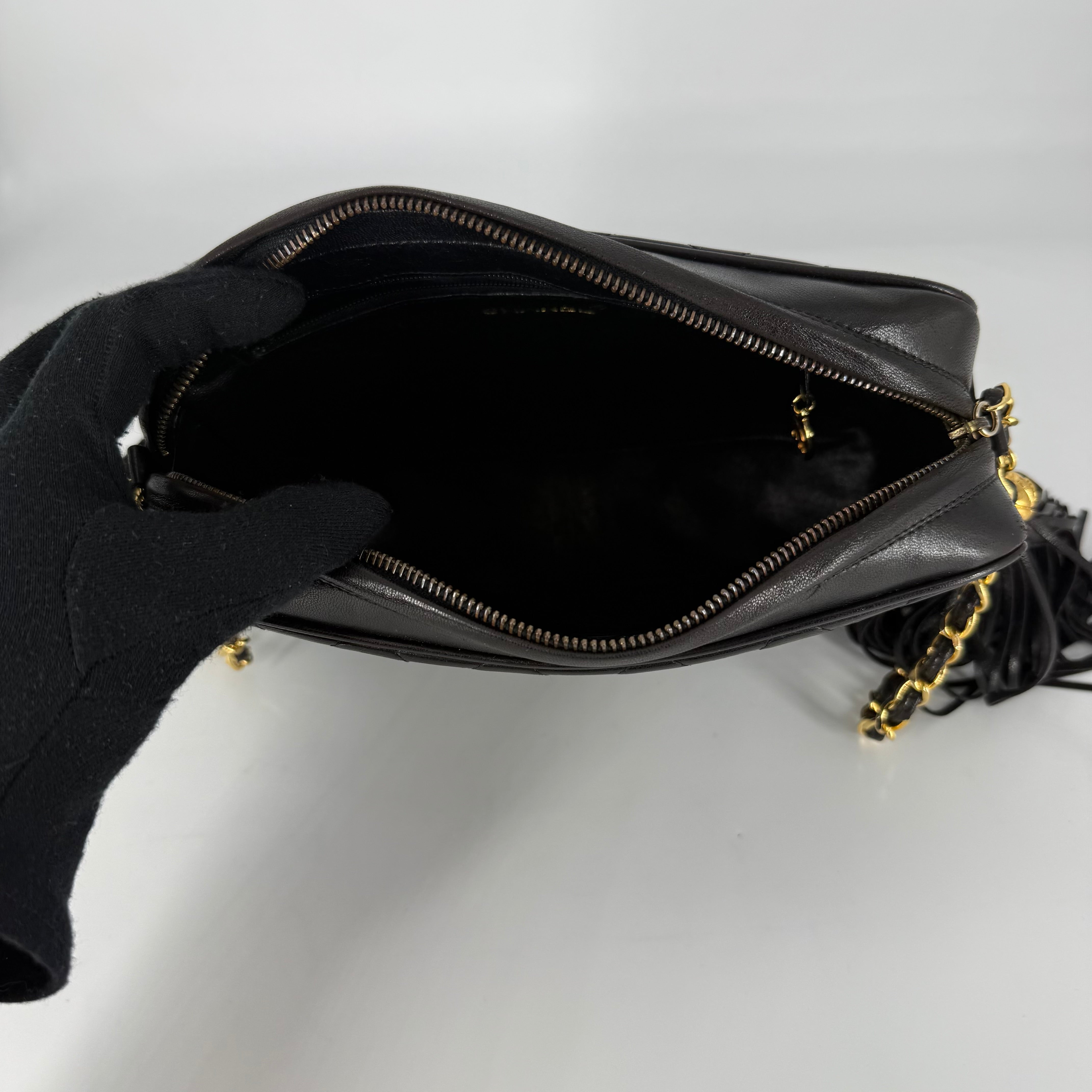 Vintage 24-Karat Gold Camera Bag