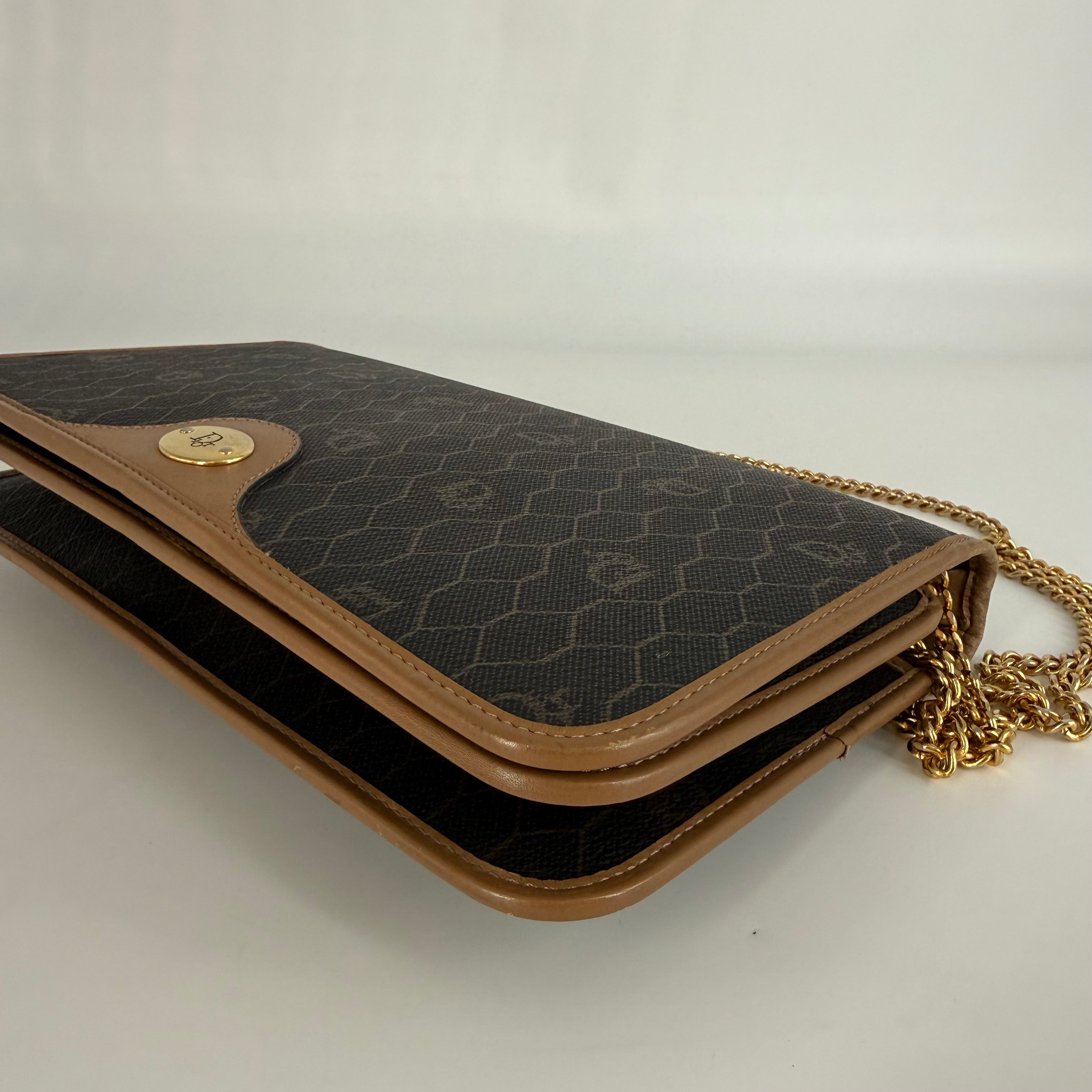 Honeycomb Canvas Shoulder Bag