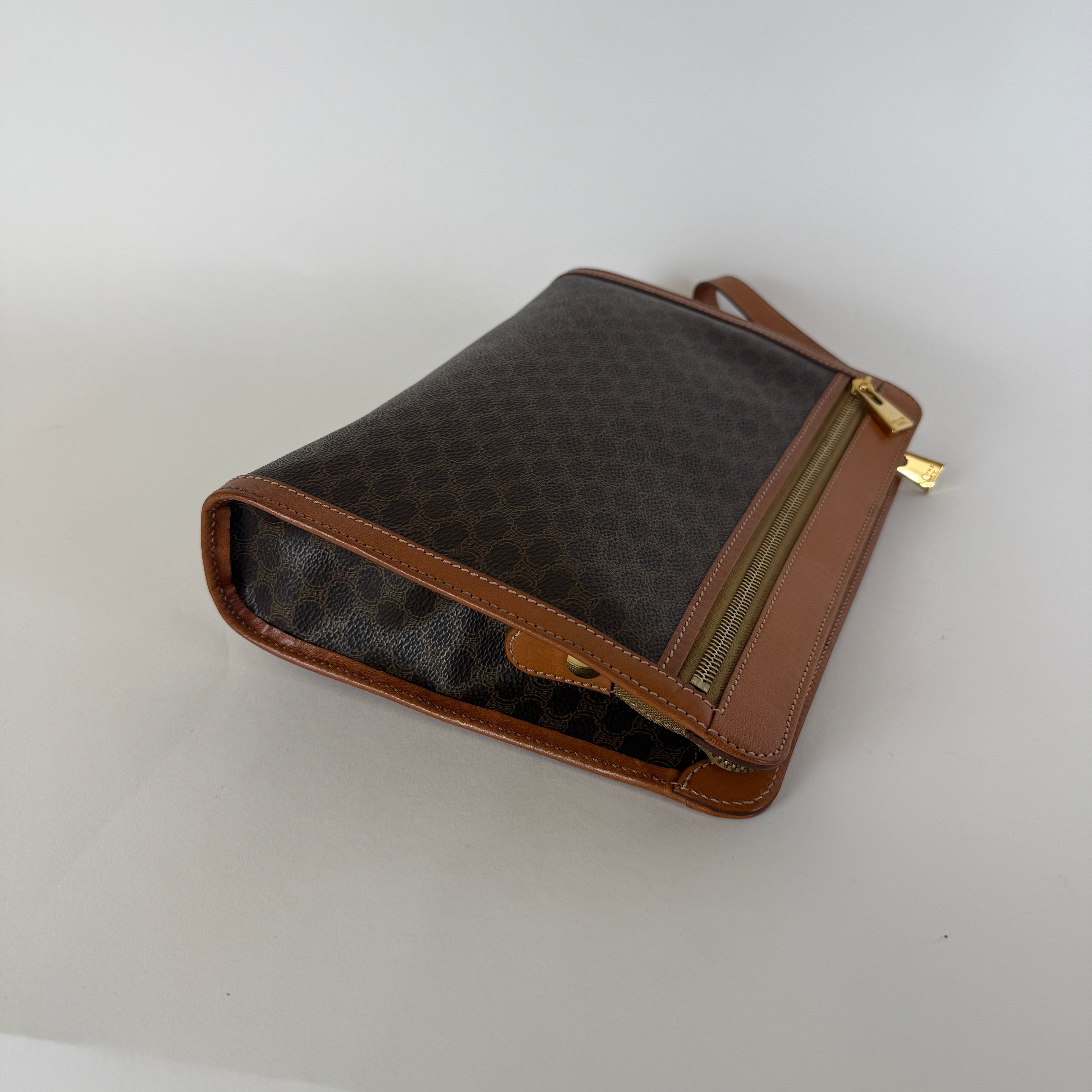 Macadam Wristlet Pouch — Triomphe Canvas