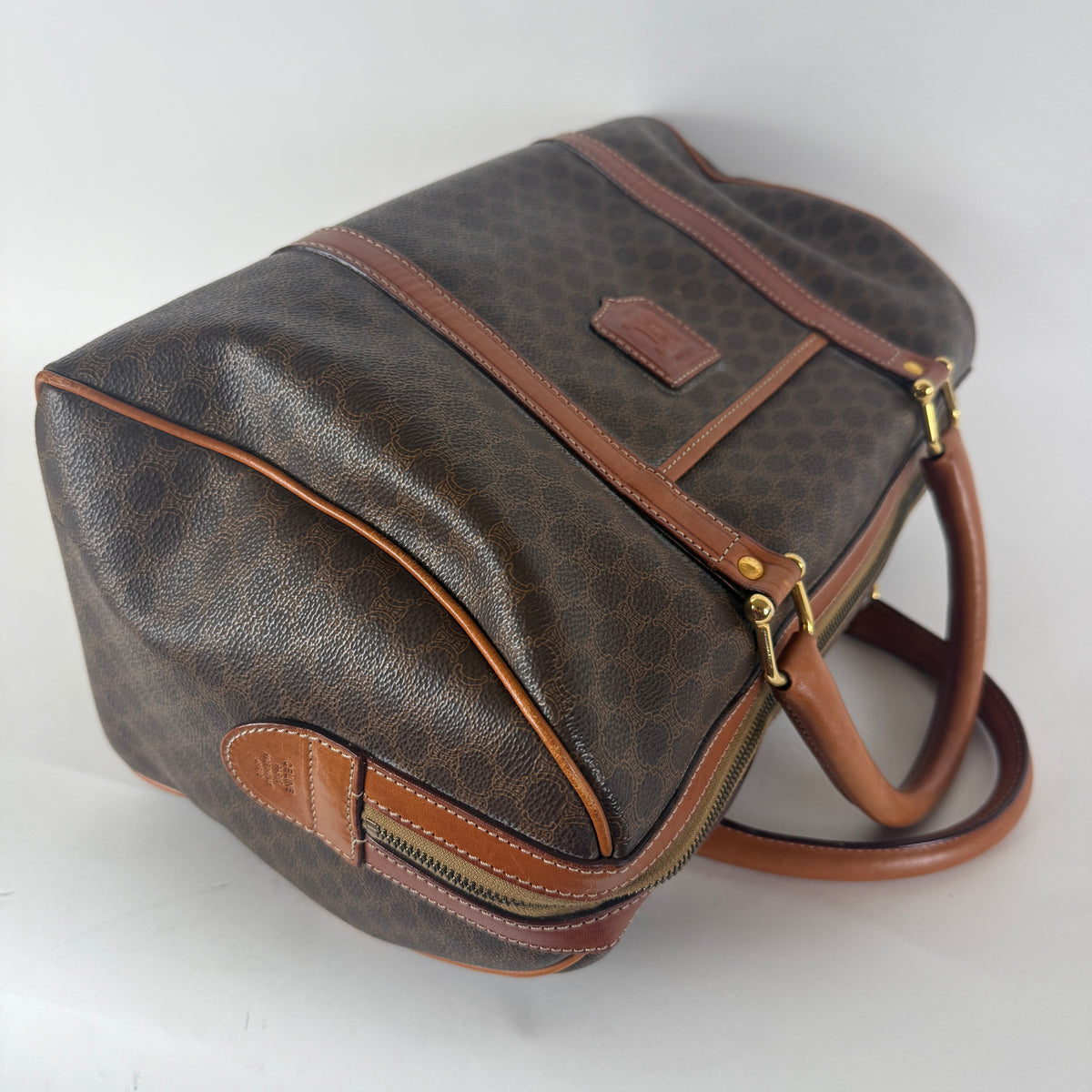 Vintage Boston Bag — Macadam Canvas