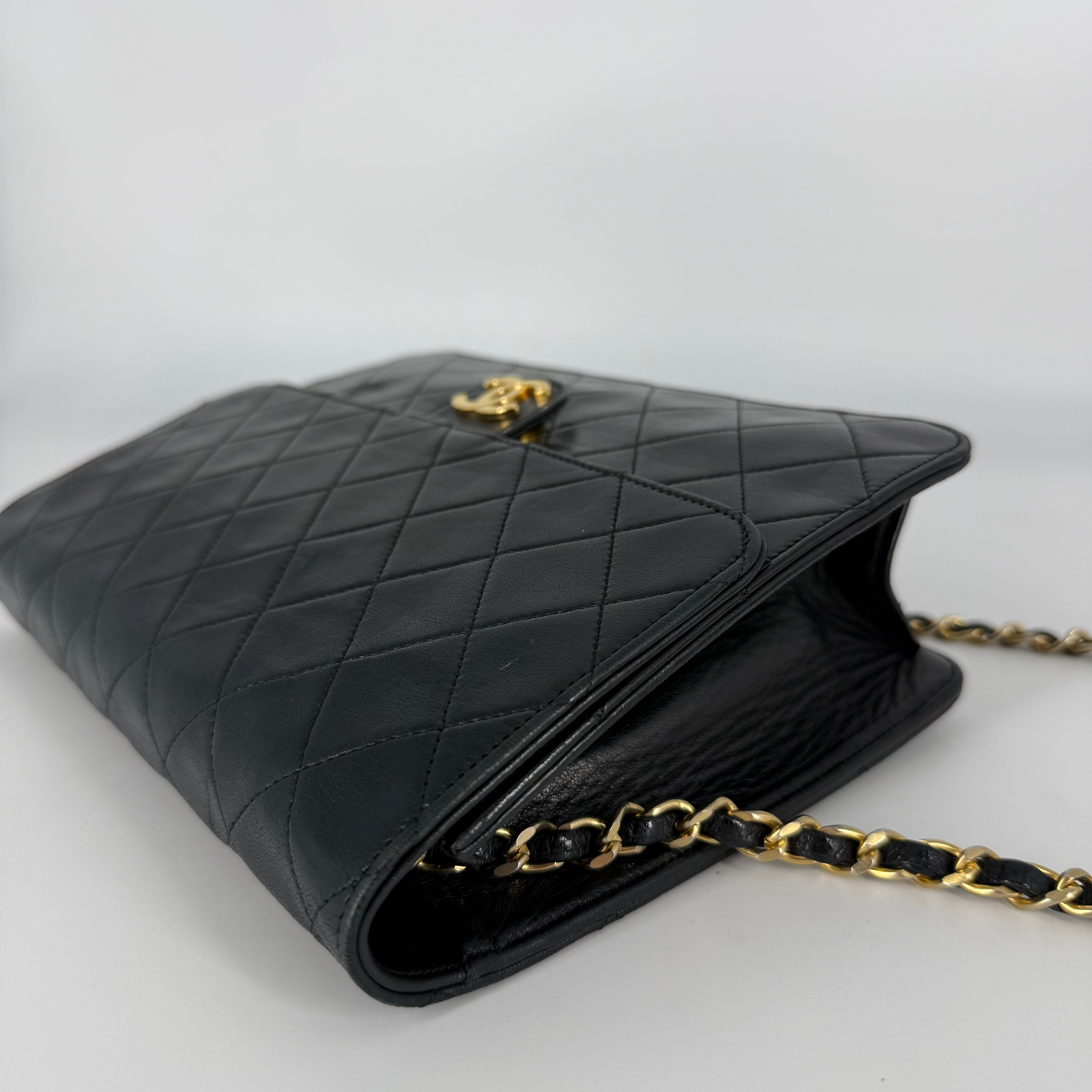 Vintage Flap Bag 24K Gold