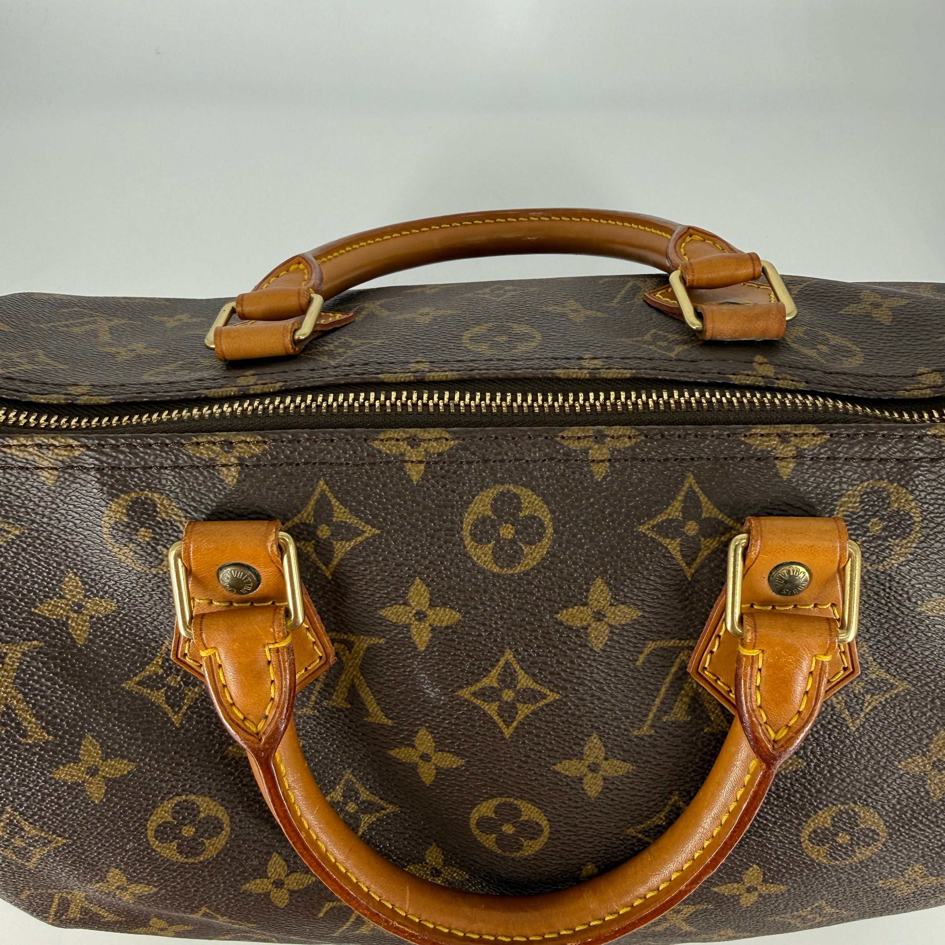 Speedy 30 Monogram Canvas