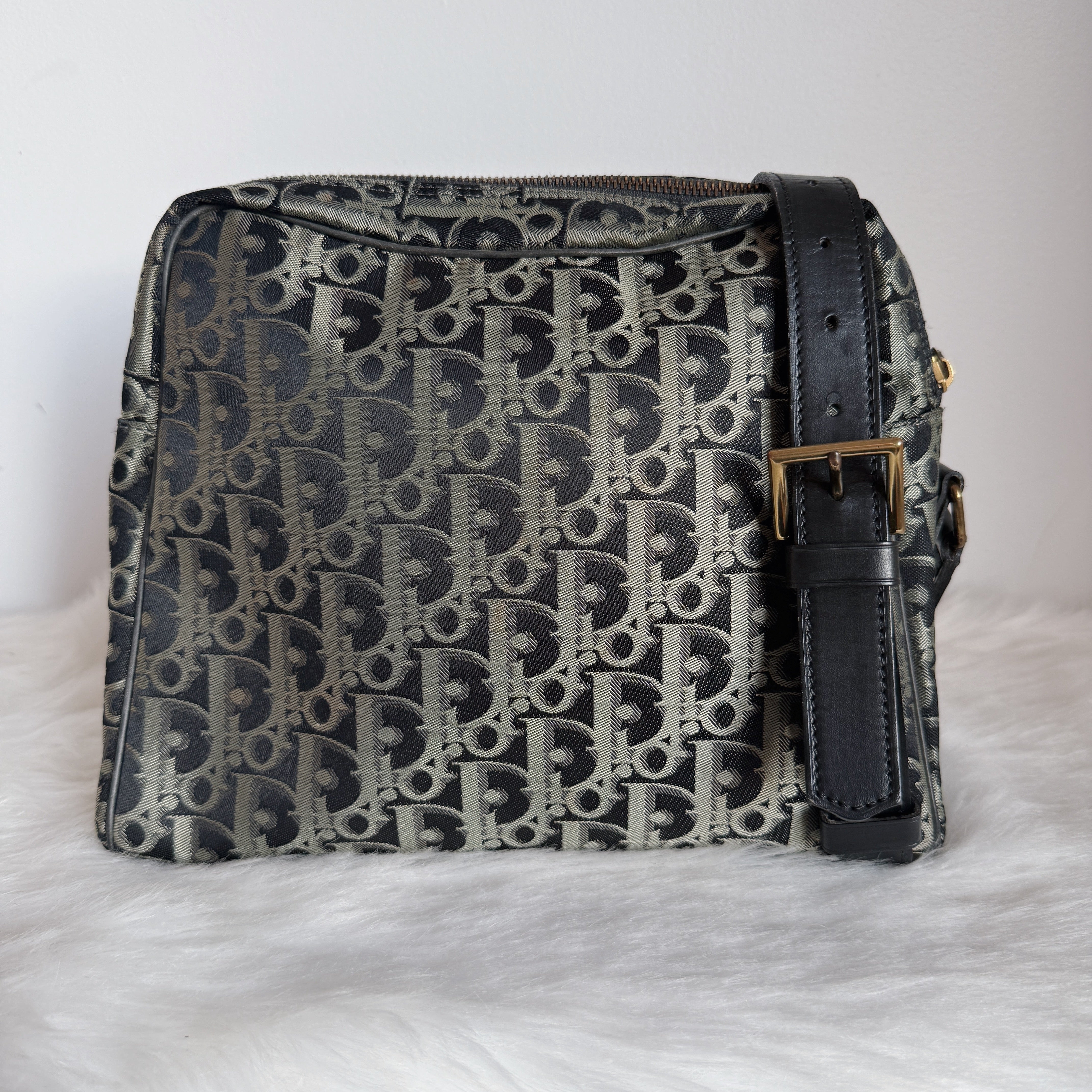 Vintage Trotter Crossbody Bag — Oblique Canvas