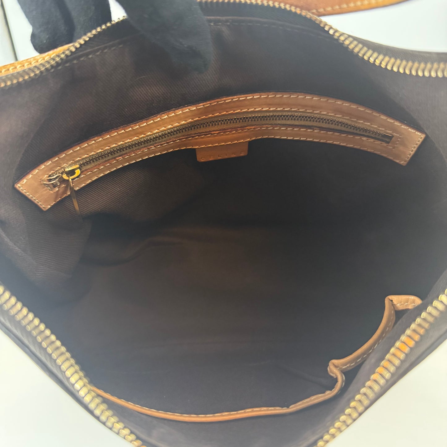 CÉLINE Macadam Shoulder Bag