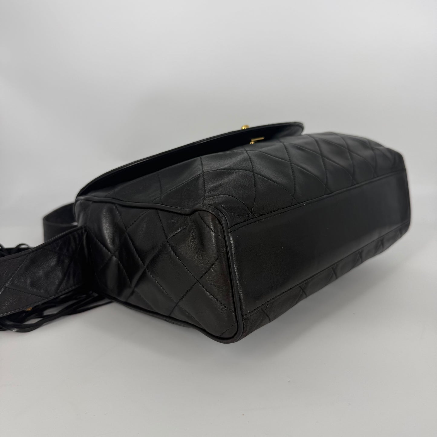 CHANEL Classic Quilted Flap Bag 24k Gold