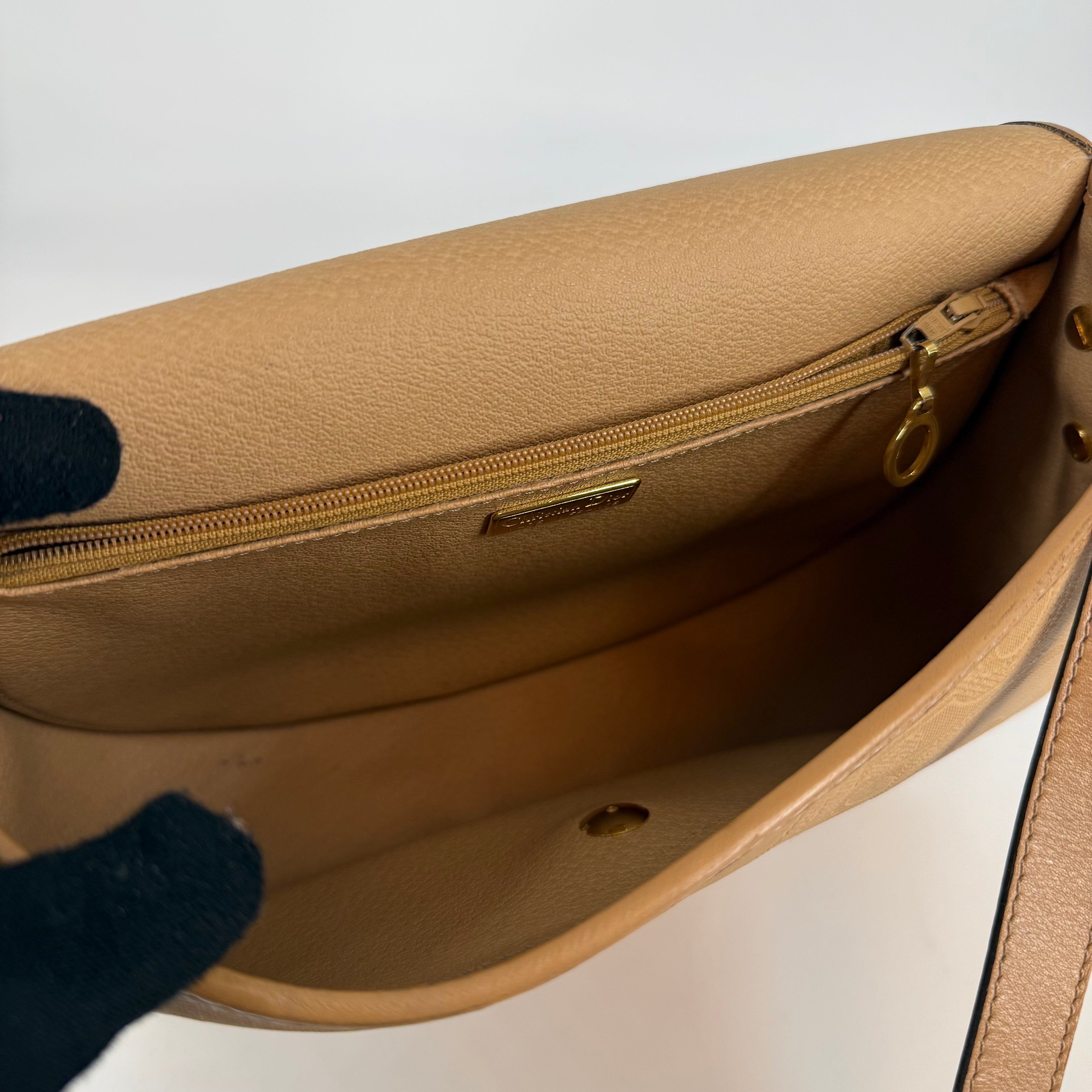 Beige Crossbody Bag
