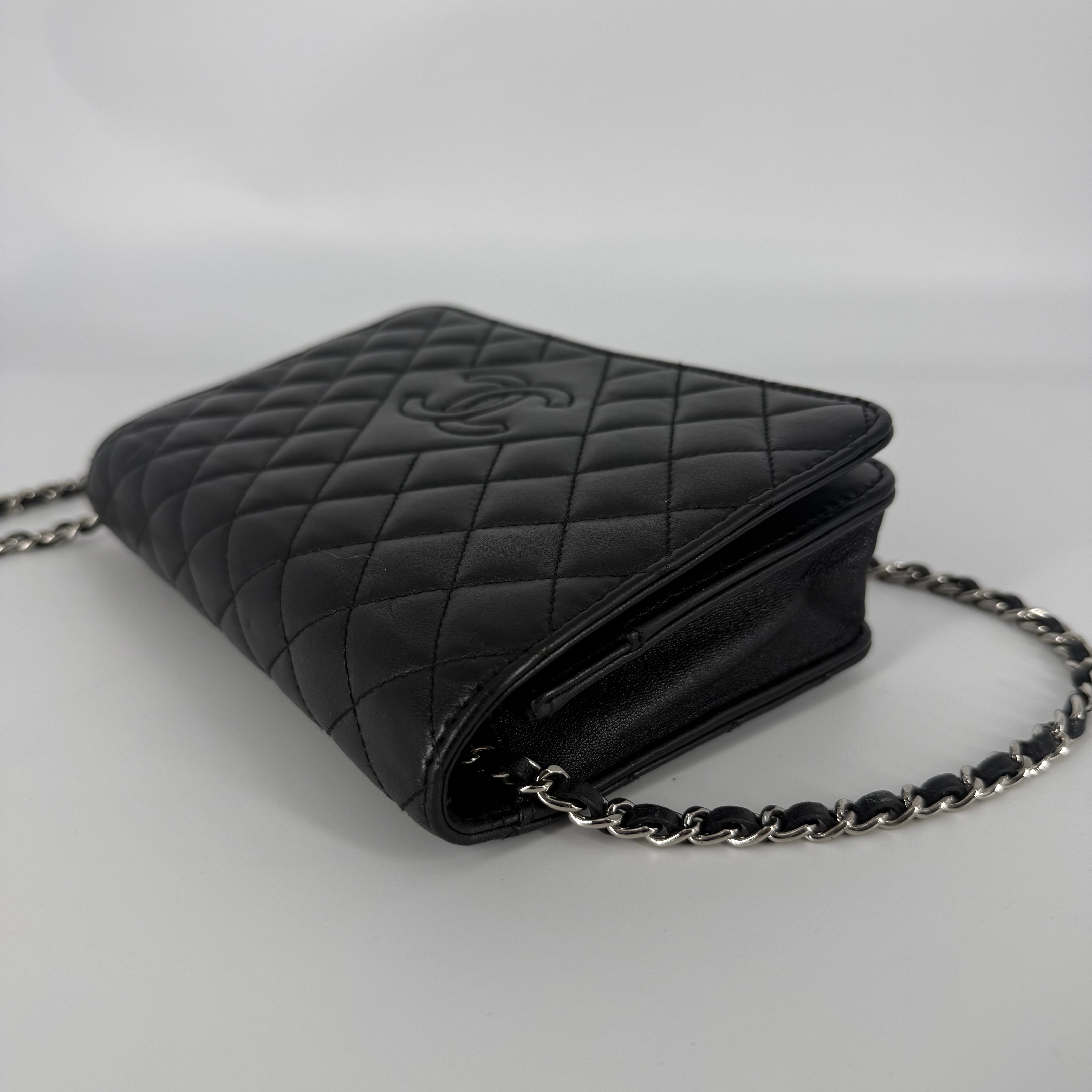 W.O.C Quilted Lambskin - Silver Hardware
