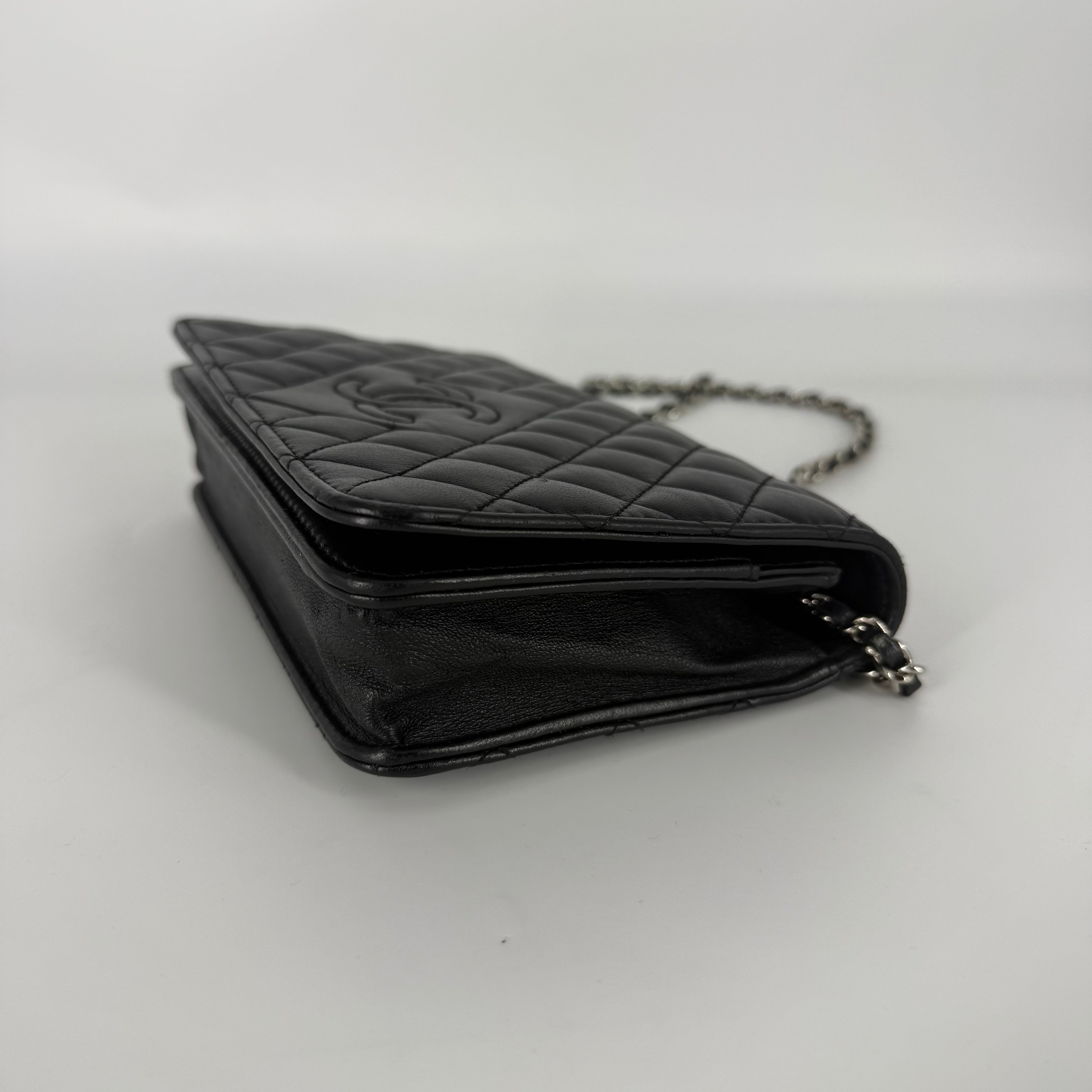W.O.C Quilted Lambskin - Silver Hardware
