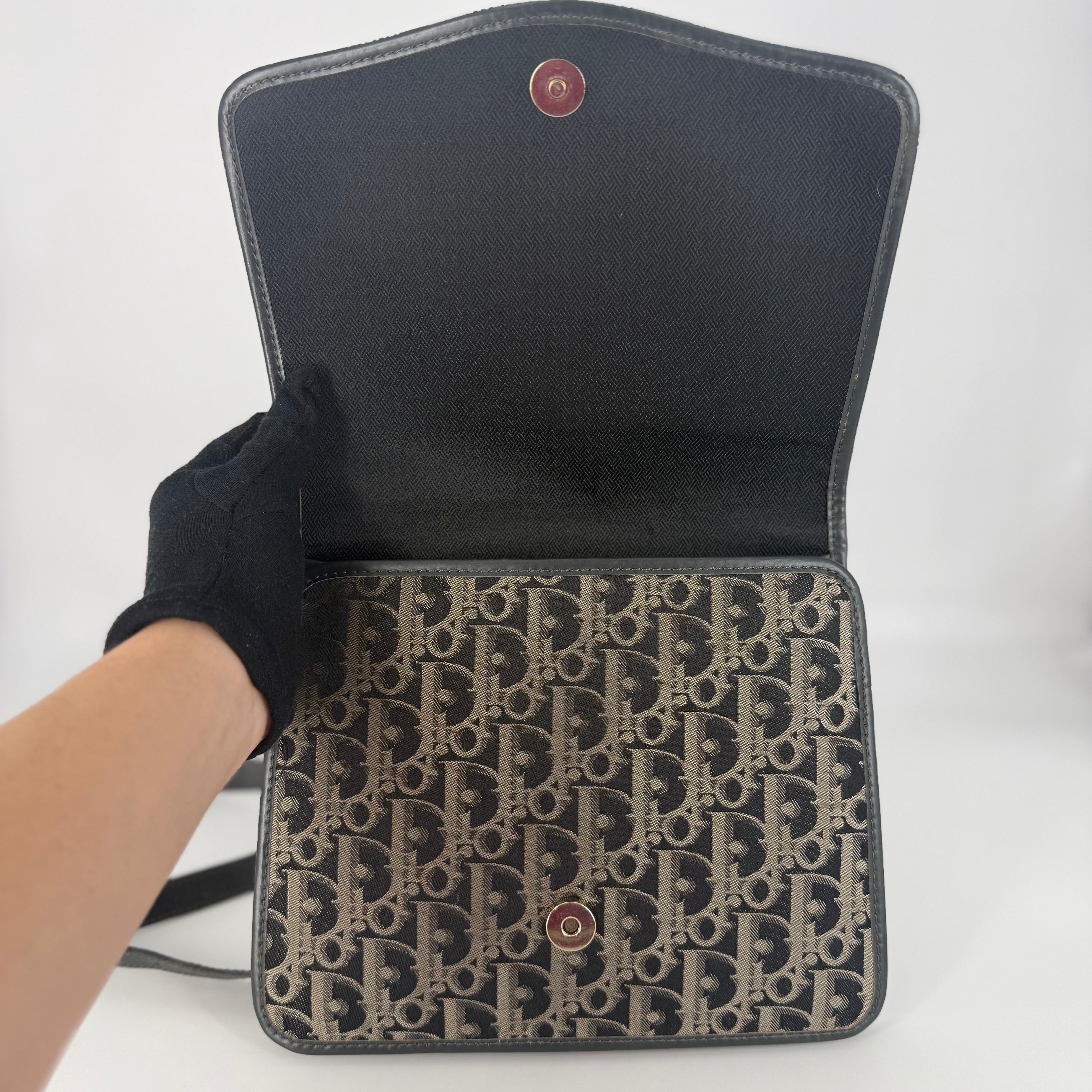 Oblique Flap Bag