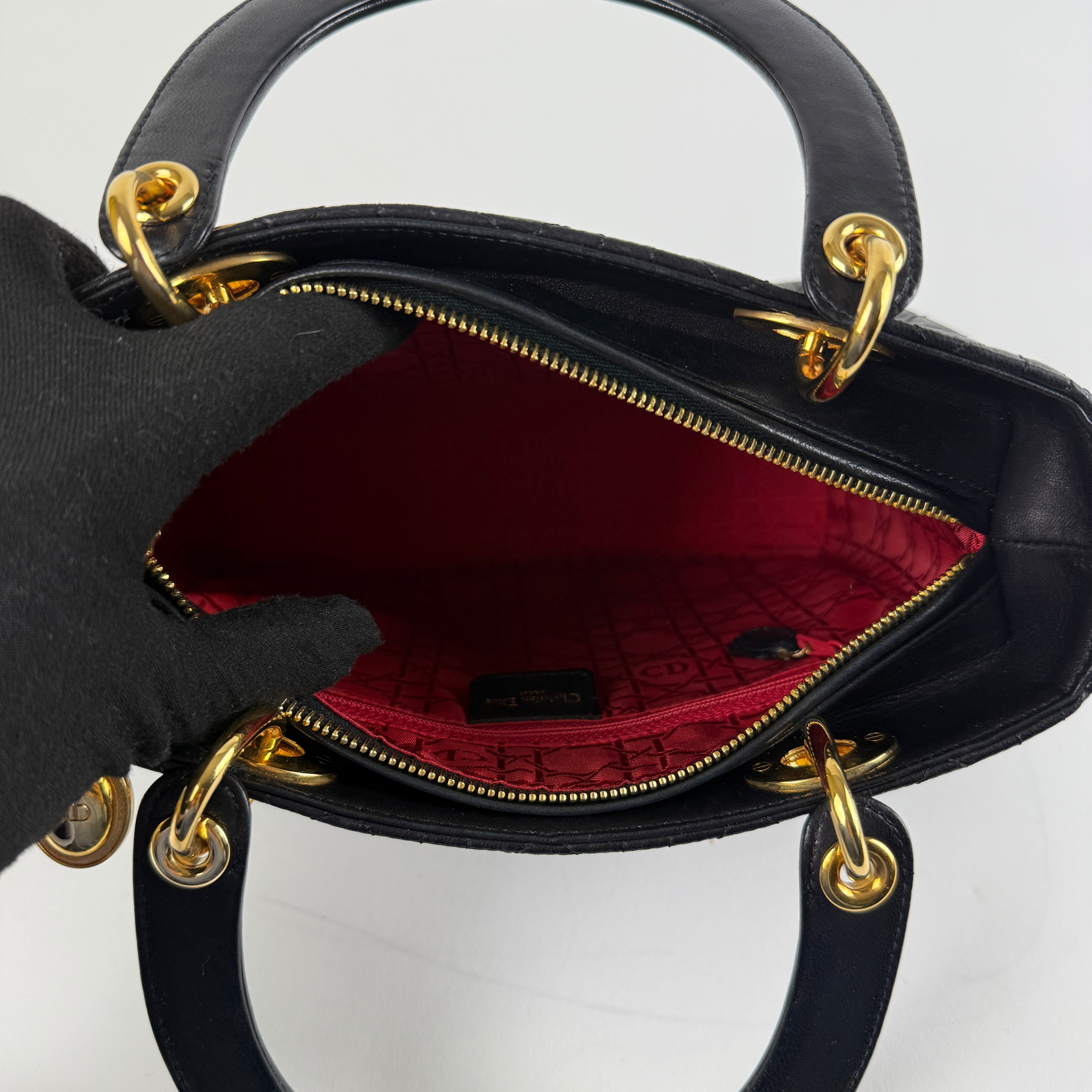 LADY DIOR MÉDIUM BLACK
