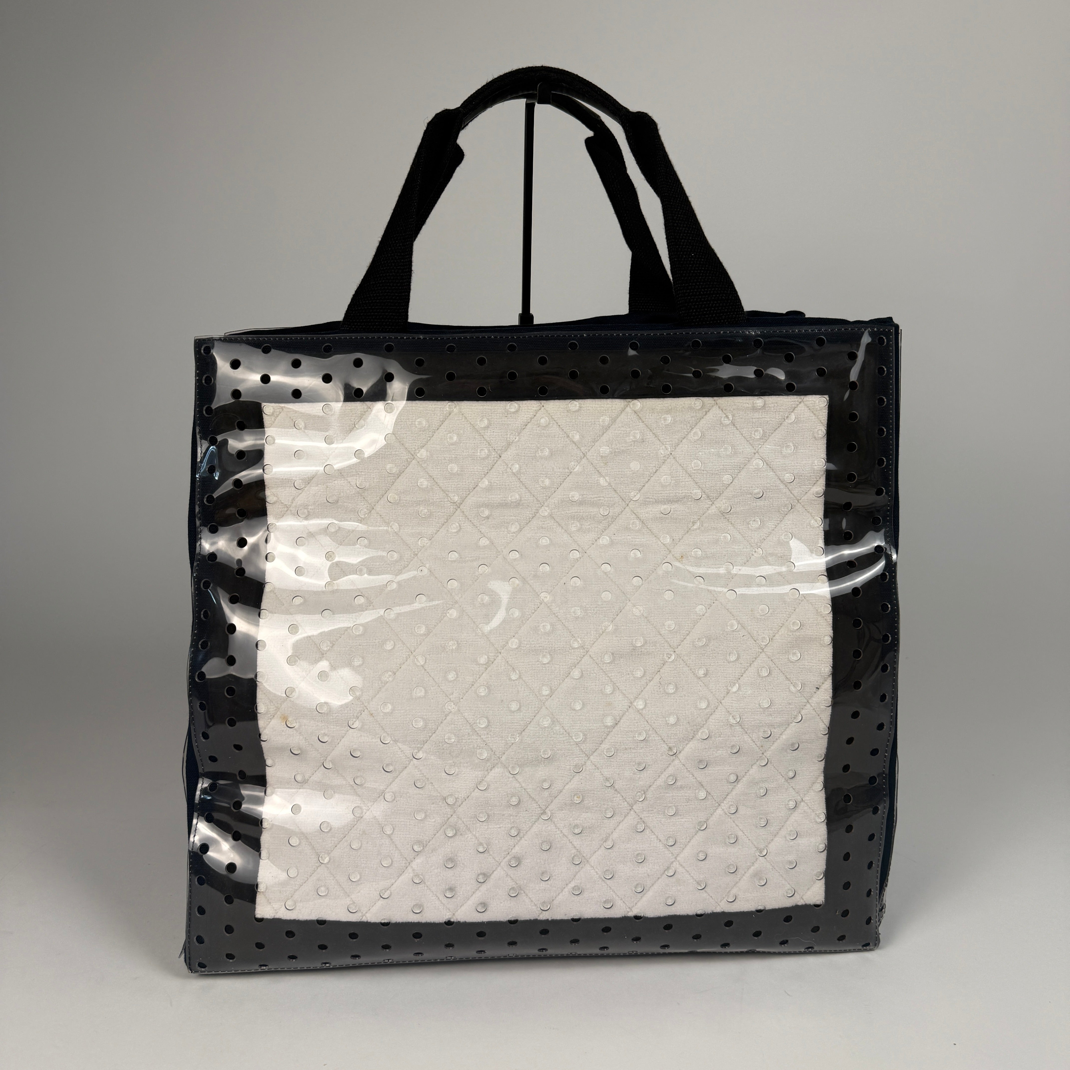 Coco Mark Vinyl Canvas Tote Bag