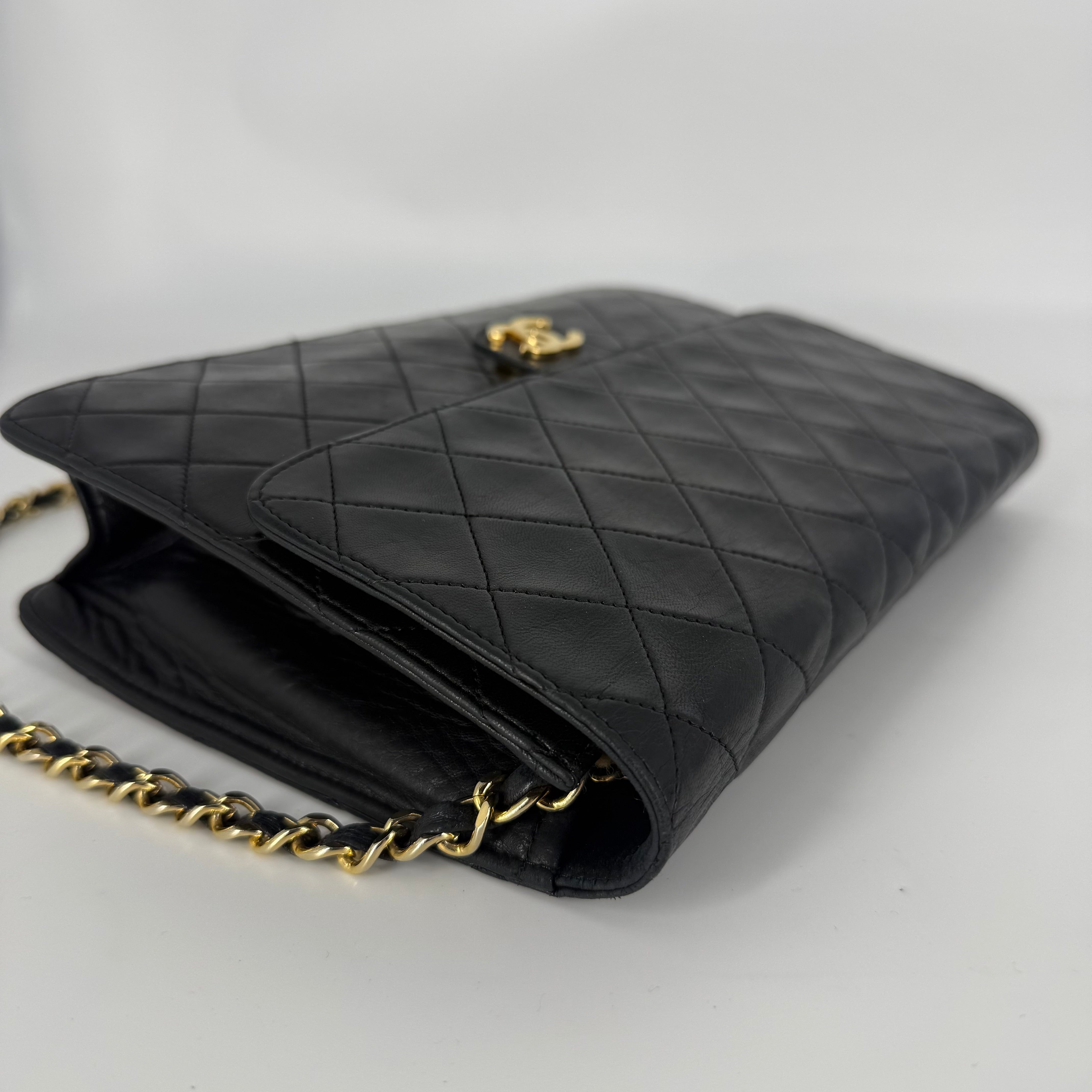 Vintage Flap Bag - 24K Gold
