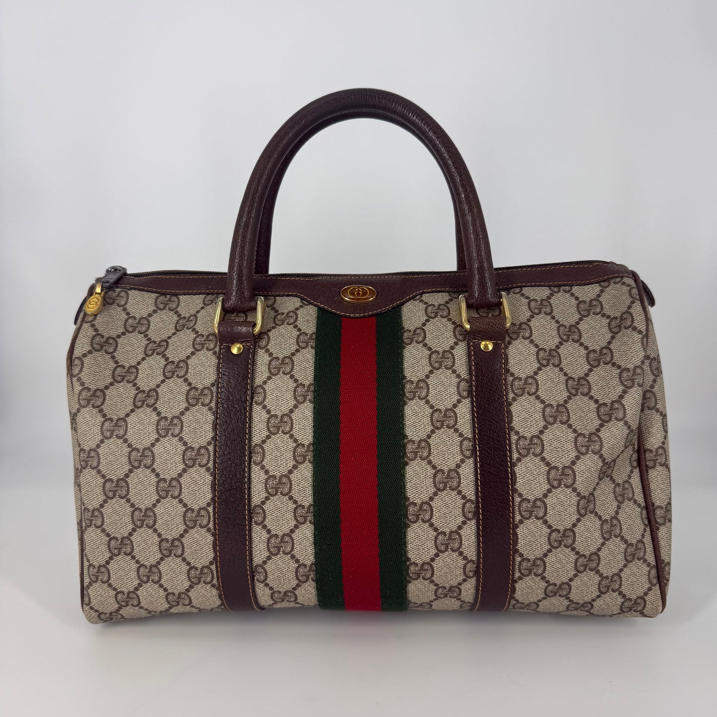 Gucci GG Supreme Boston Bag