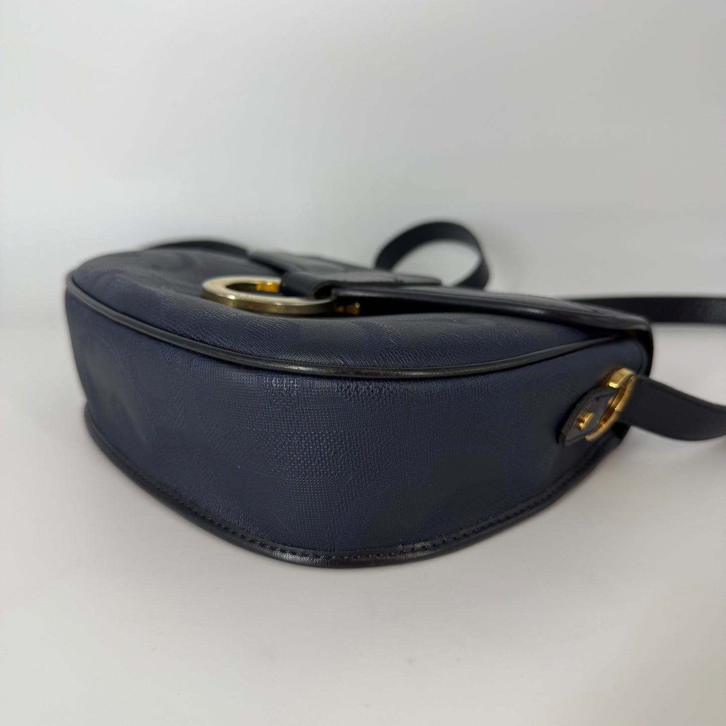 CHRISTIAN DIOR Navy Crossbody Bag
