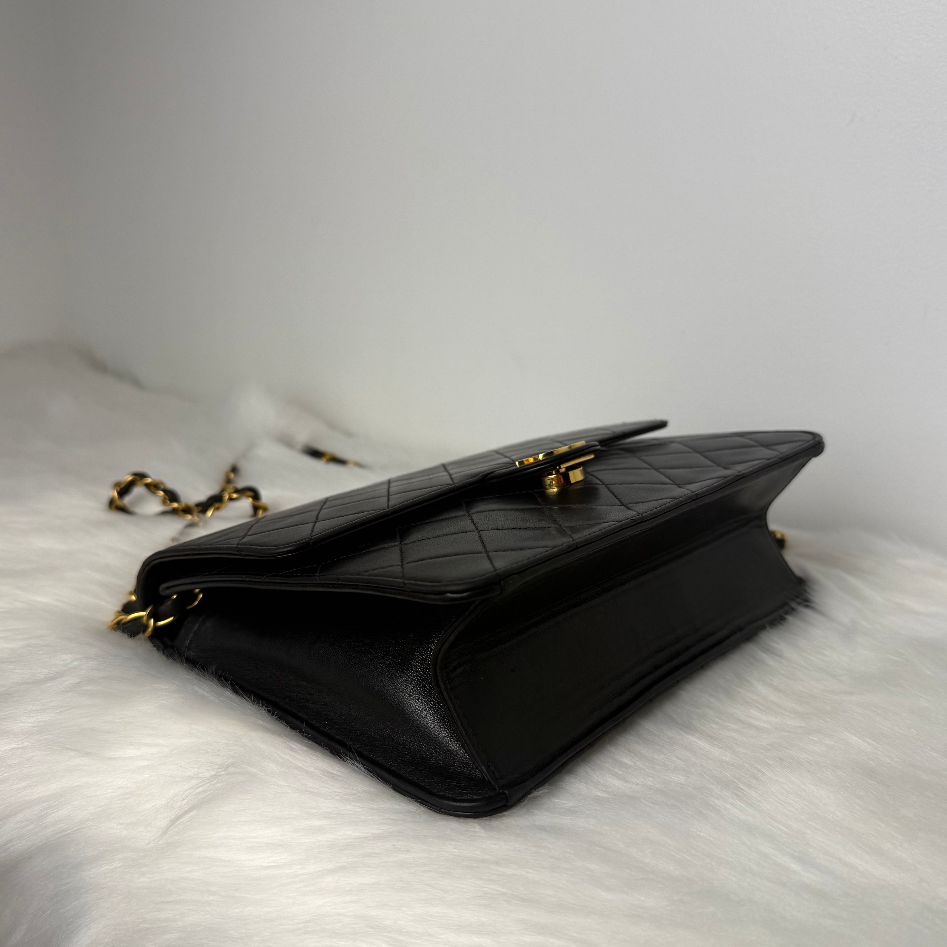 Vintage Flap Bag – 24K Gold