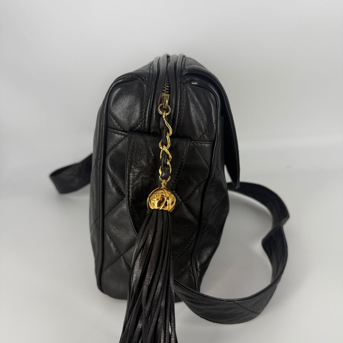 CHANEL Classic Quilted Flap Bag 24k Gold