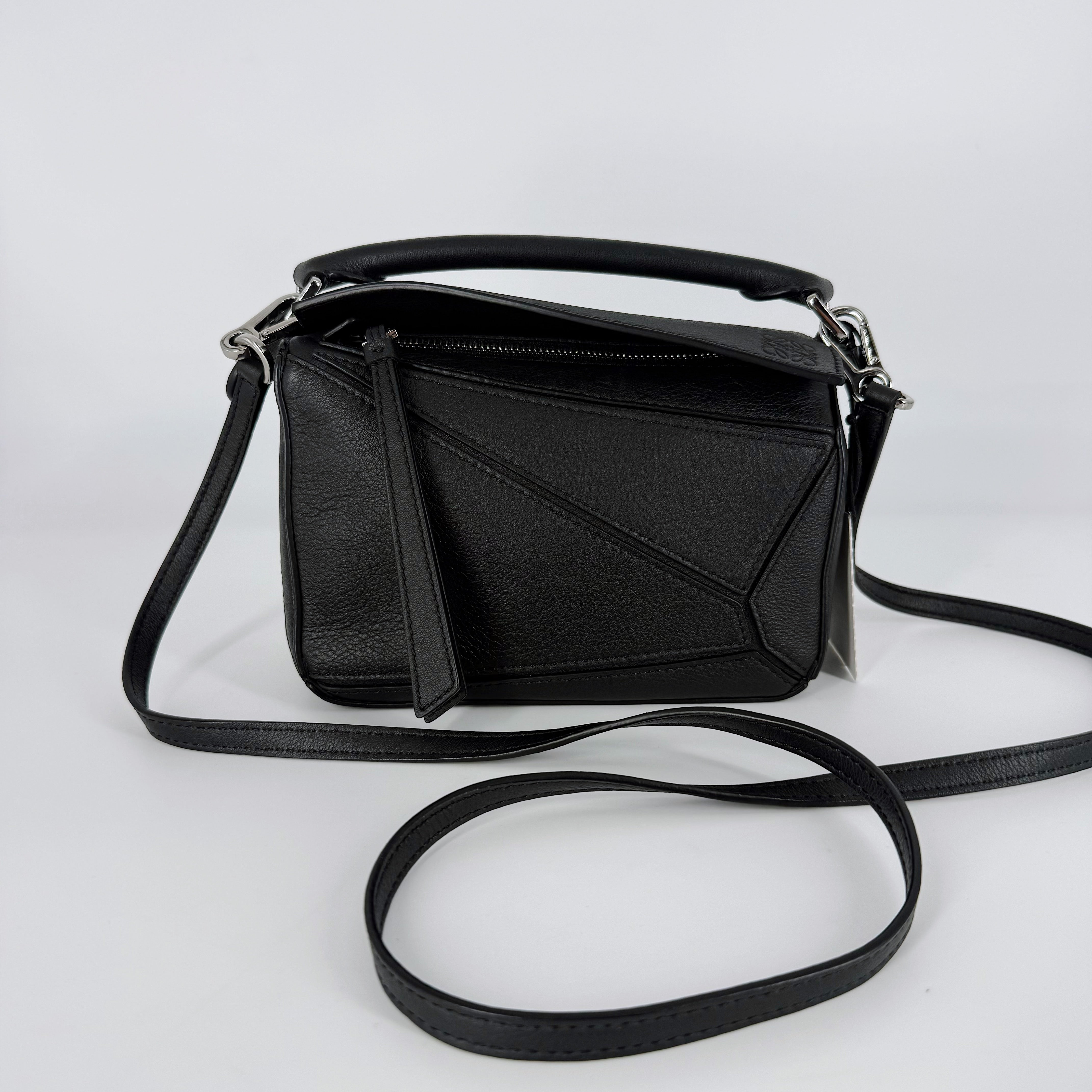 Mini Puzzle – Black Leather