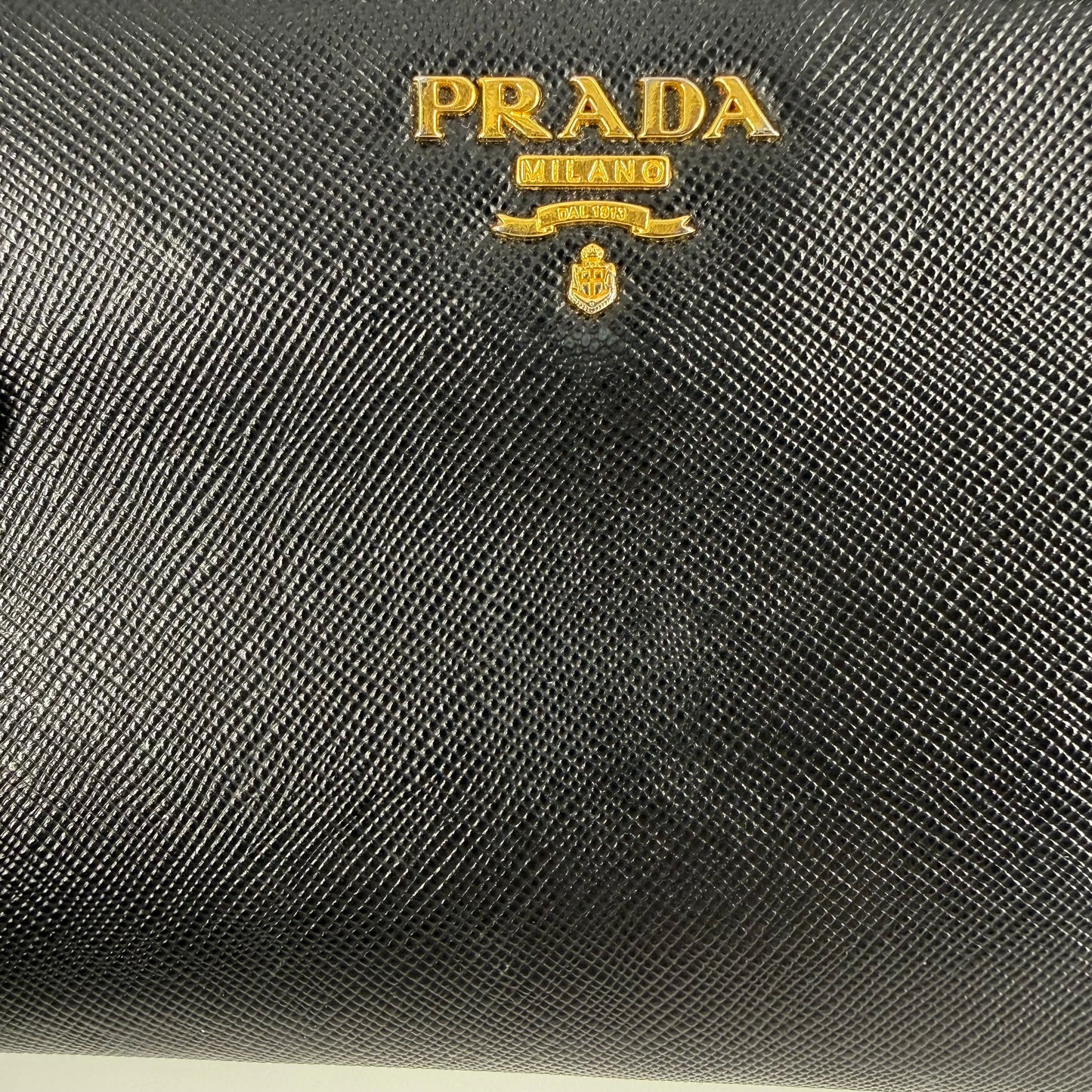 PRADA Saffiano Leather Long Wallet