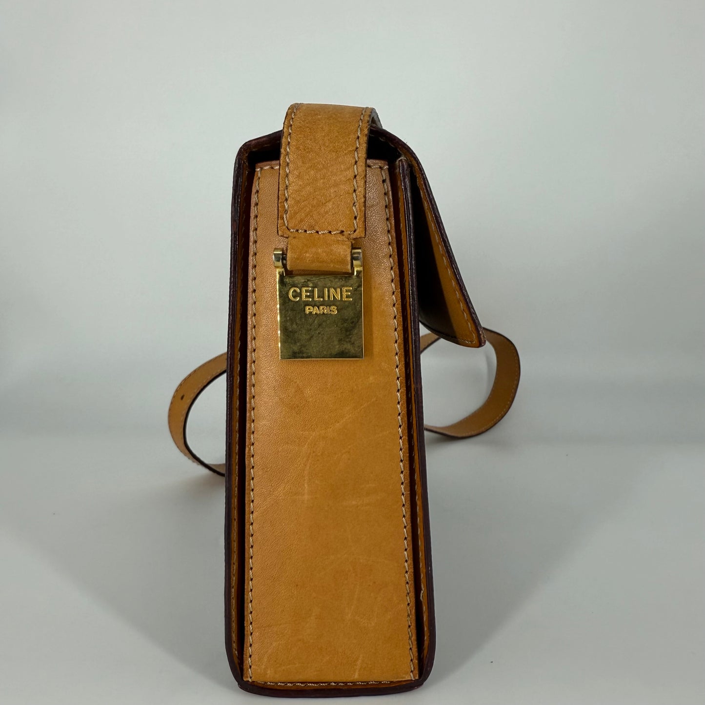 CELINE Macadam Crossbody Bag