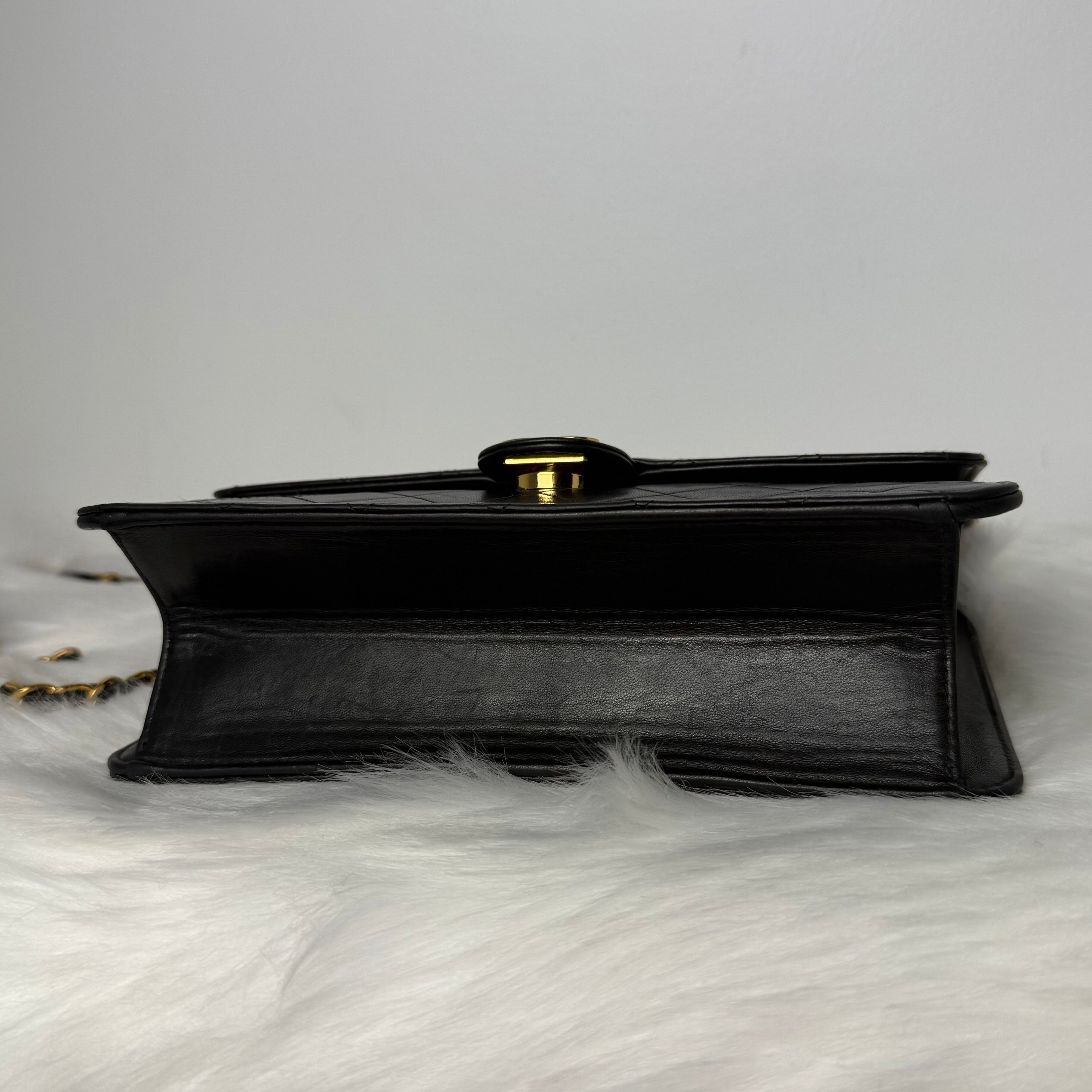 Vintage Flap Bag – 24K Gold