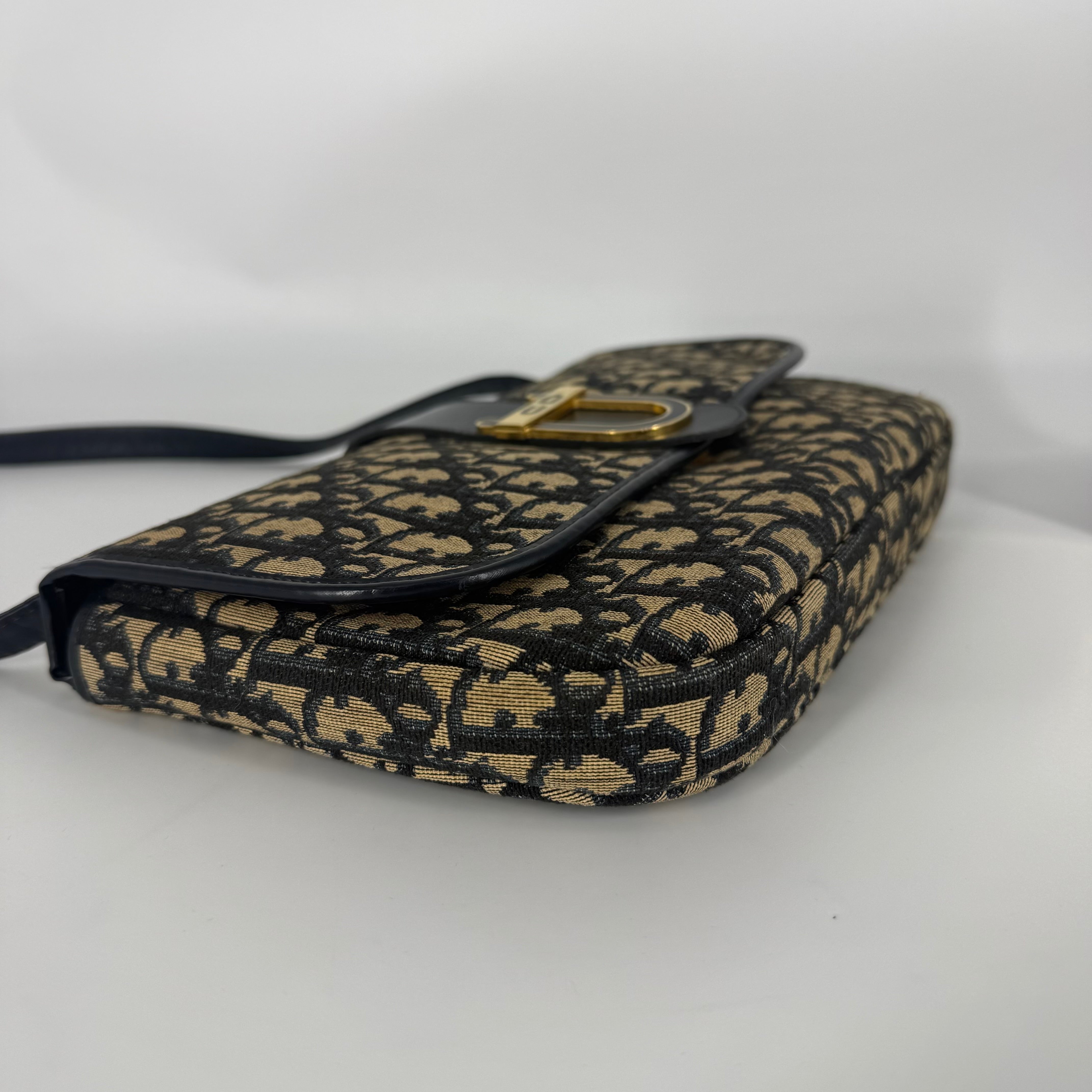 Oblique Jacquard Shoulder Bag