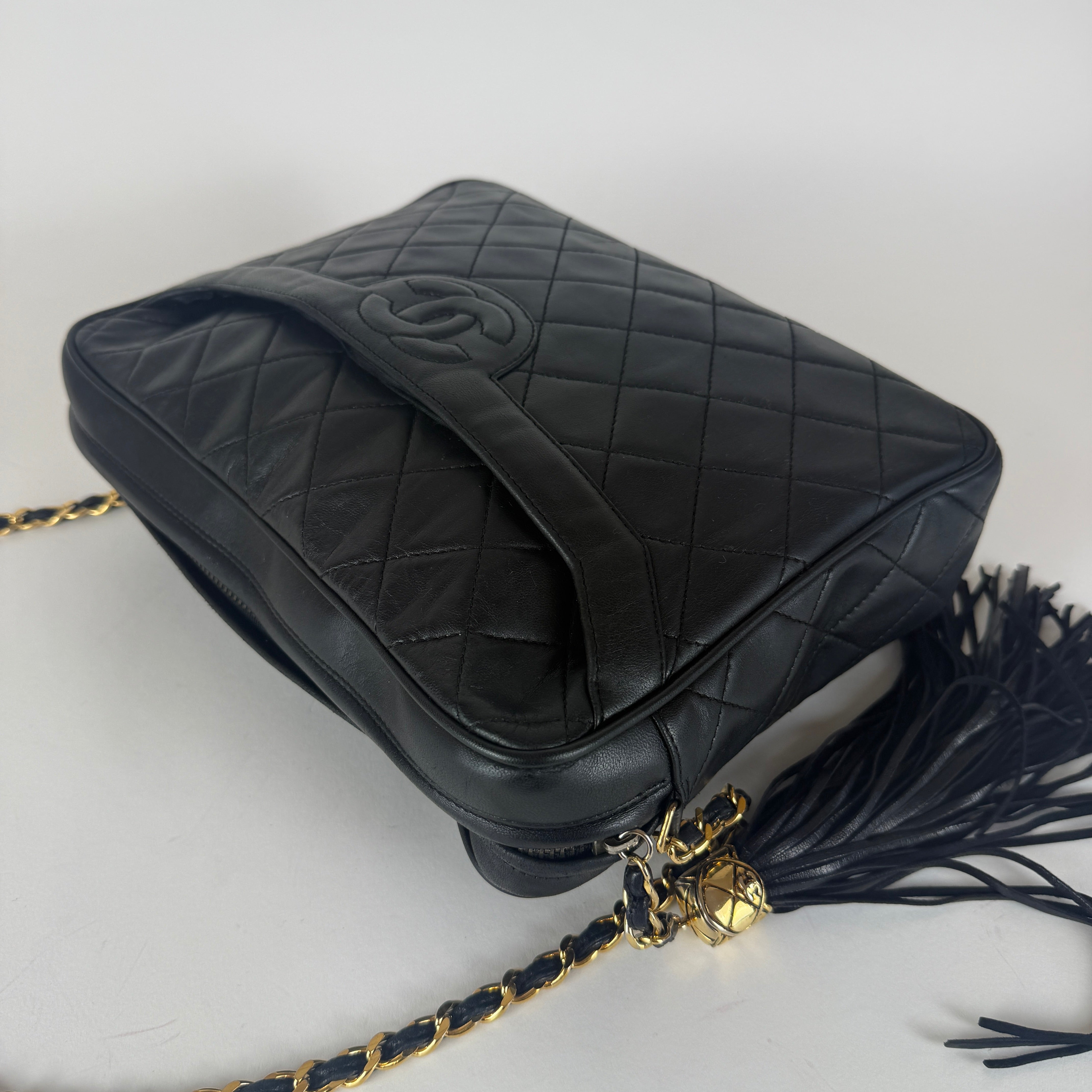 Vintage Camera Bag 24K Gold