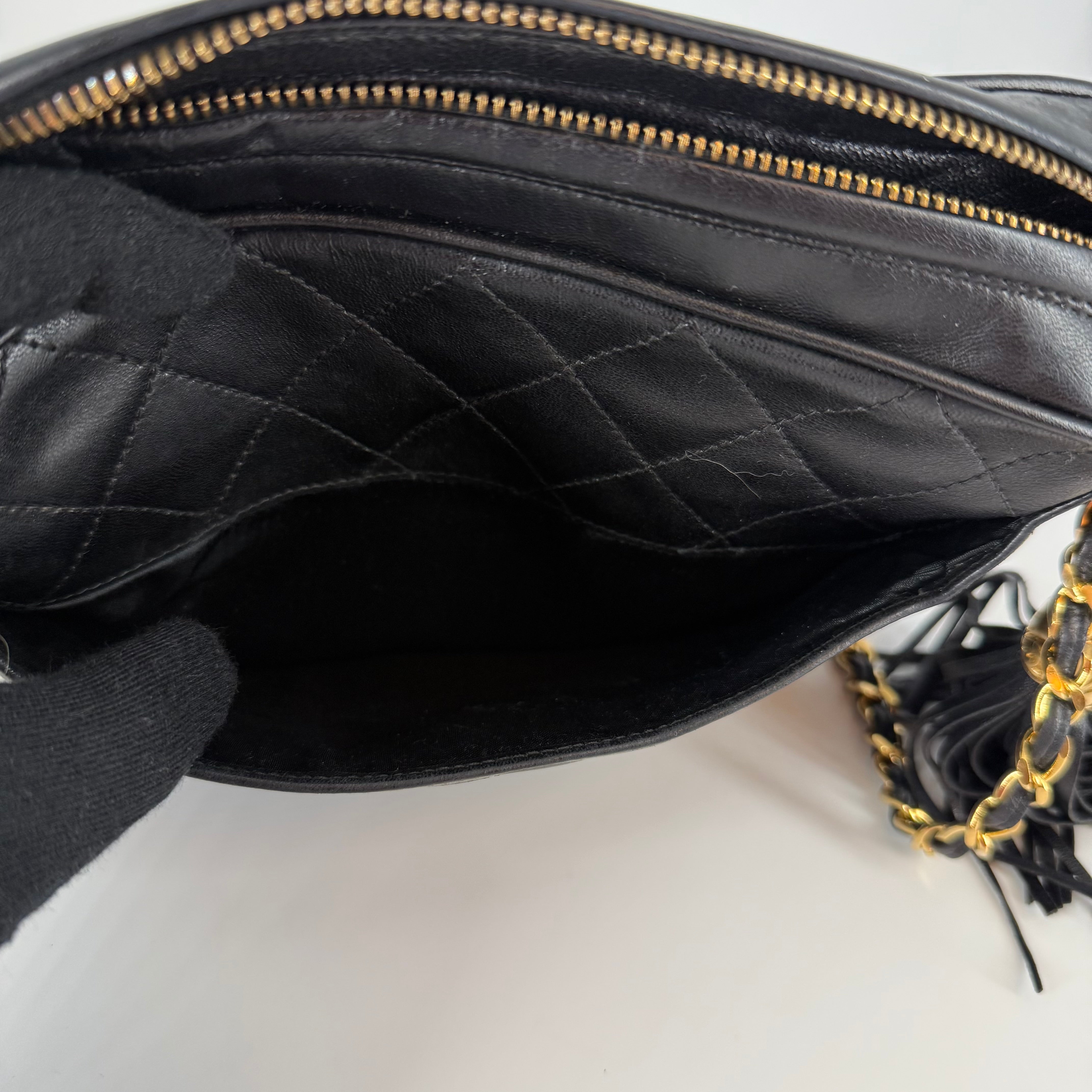 Vintage Camera Bag – 24K Gold