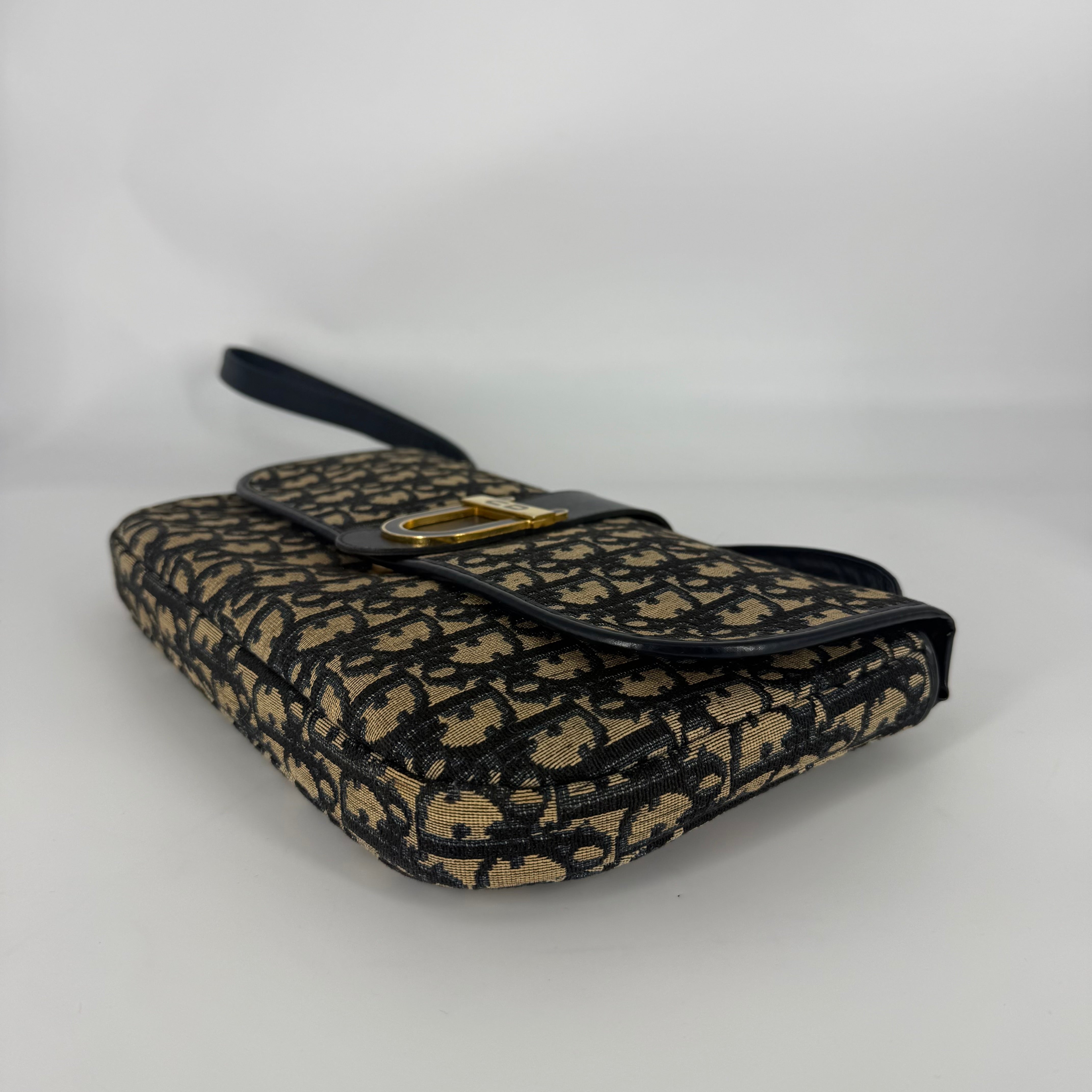 Oblique Jacquard Shoulder Bag