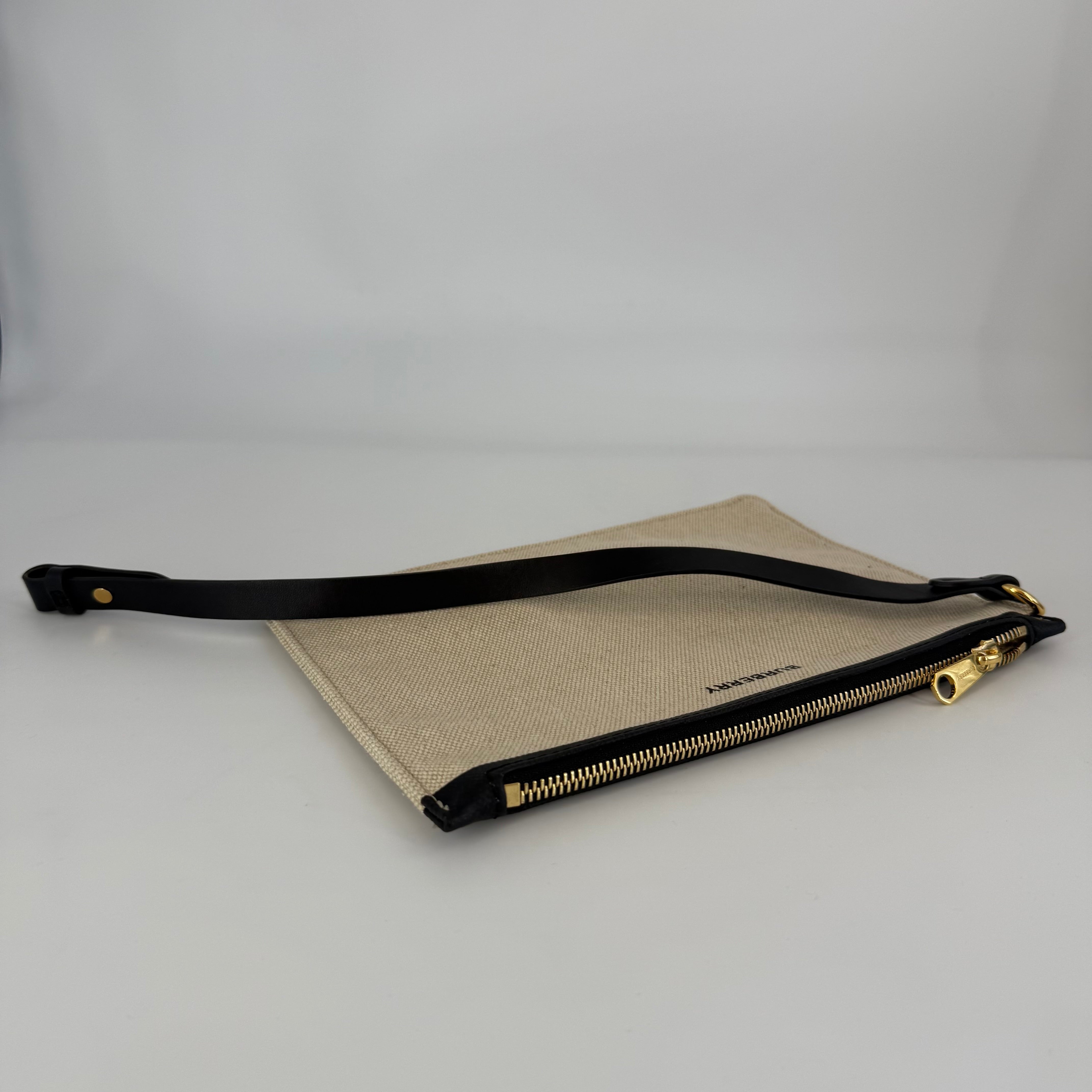 Canvas Tote Bag with Interior Pouch