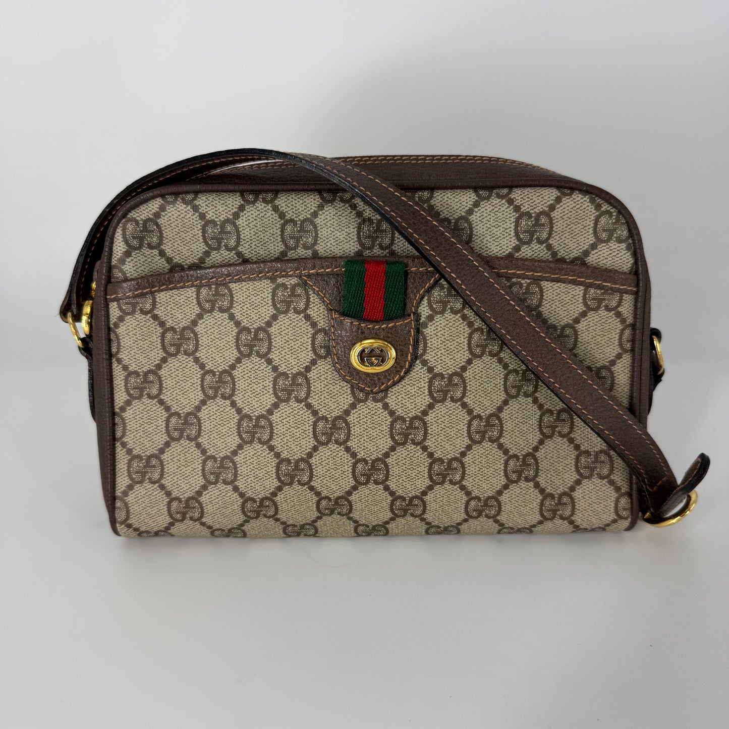 GUCCI Ophidia GG Supreme Crossbody Bag