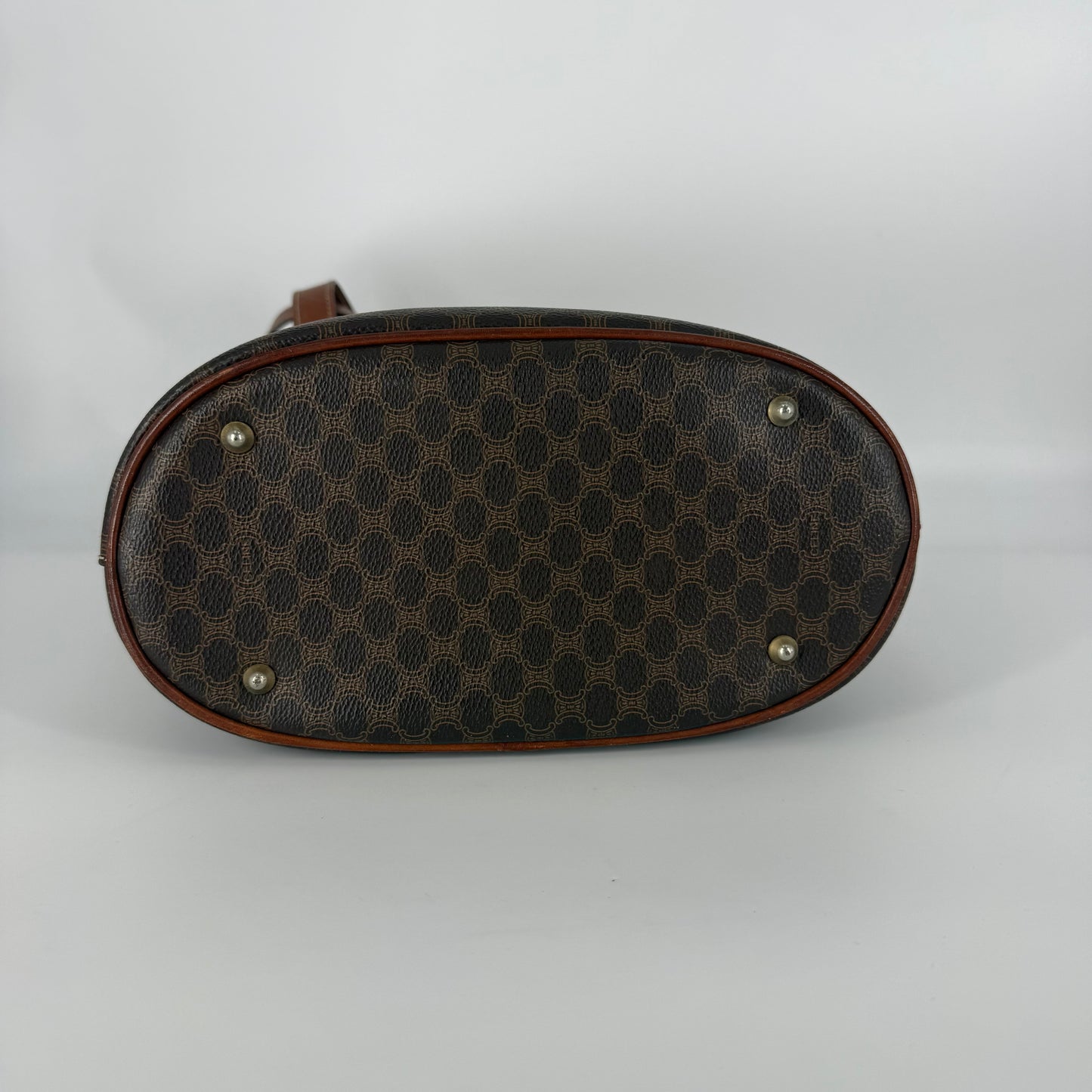 CÉLINE Macadam Bucket Tote Bag