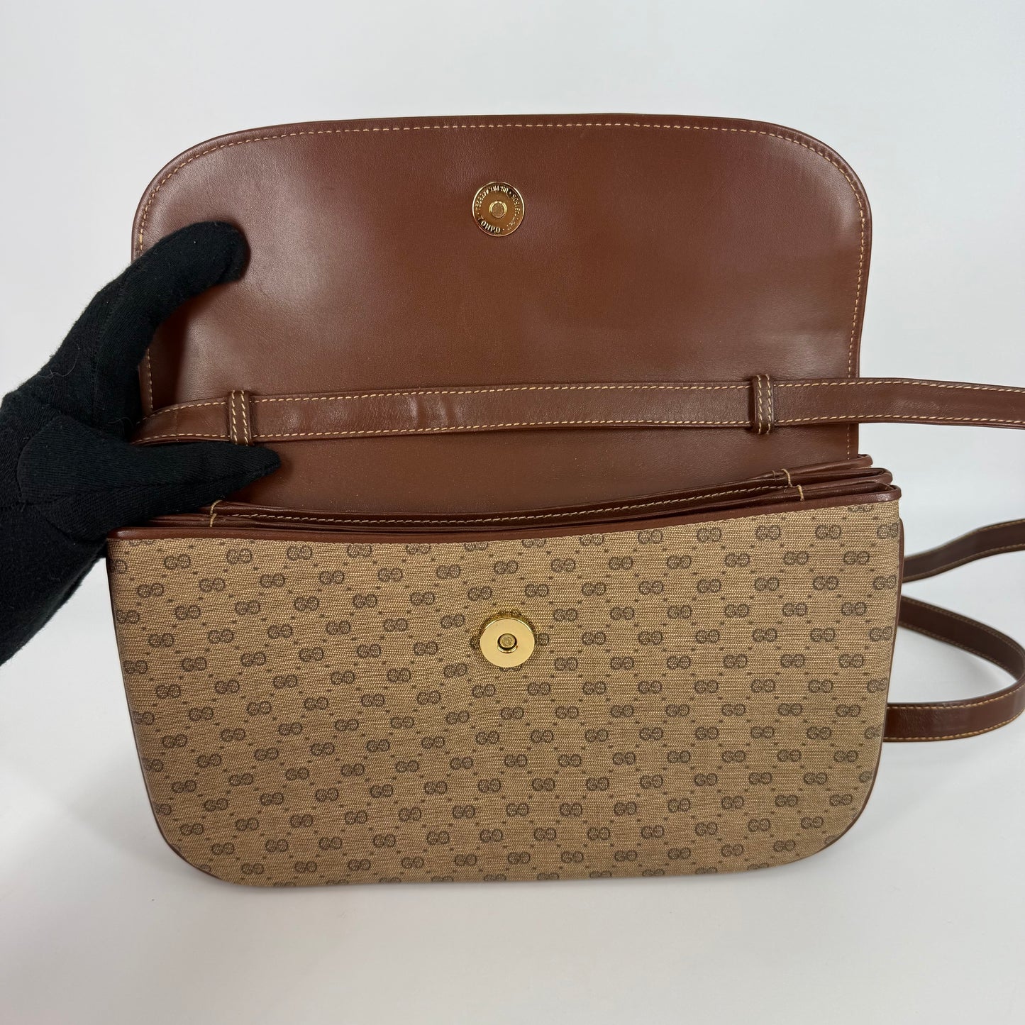 Gucci Vintage GG Crossbody Bag