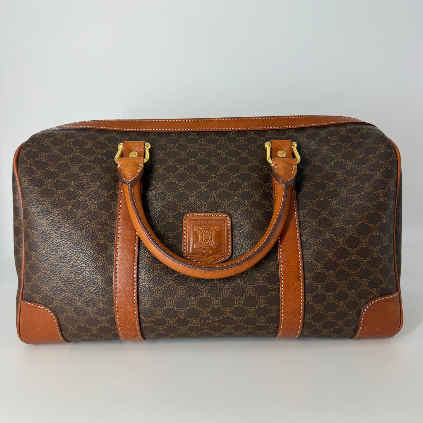 CELINE Macadam Boston Bag