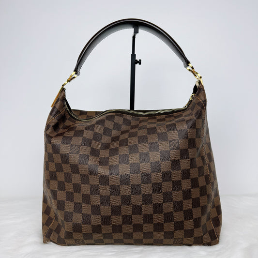 LOUIS VUITTON Portobello PM – Damier Ebene