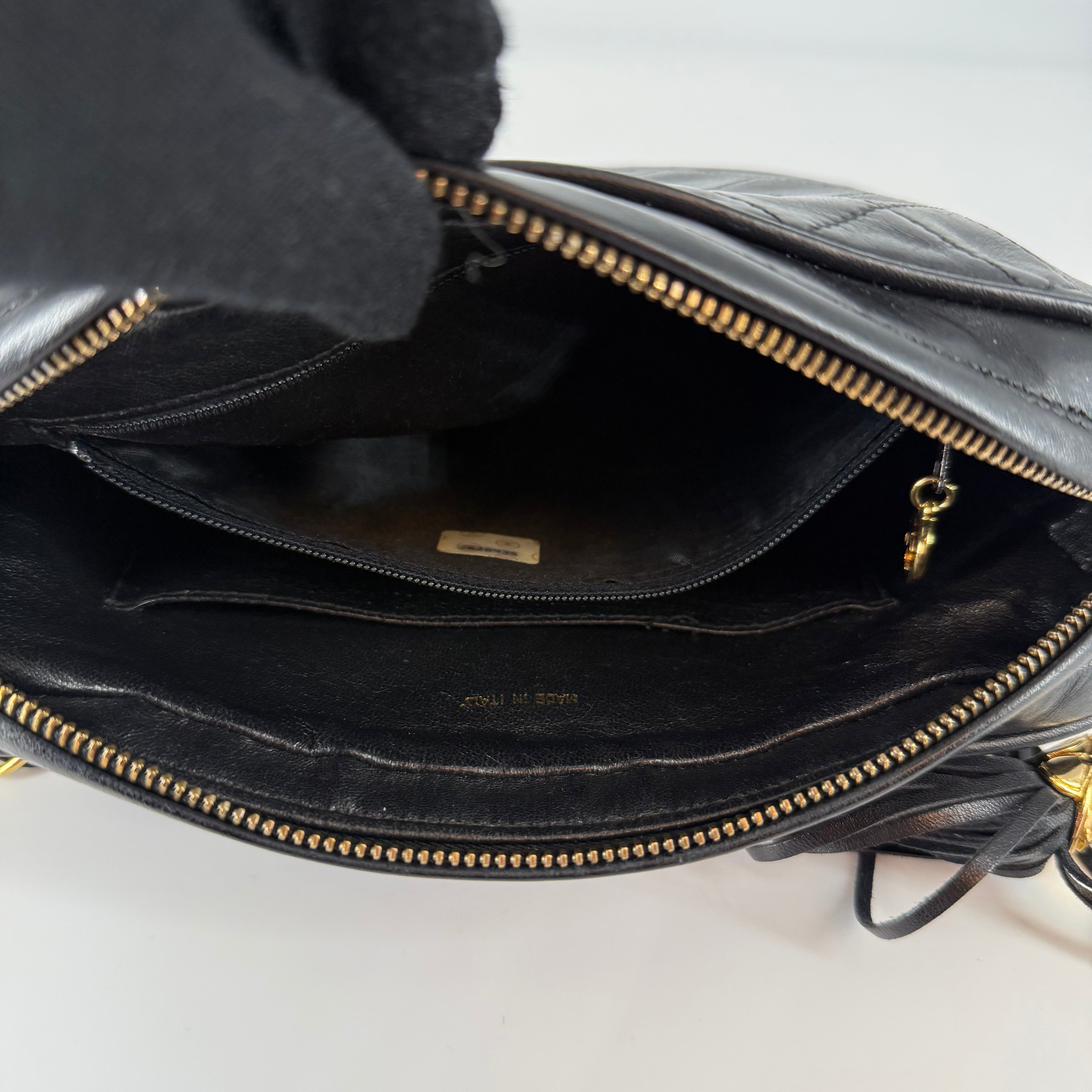 Vintage Camera Bag – 24K Gold