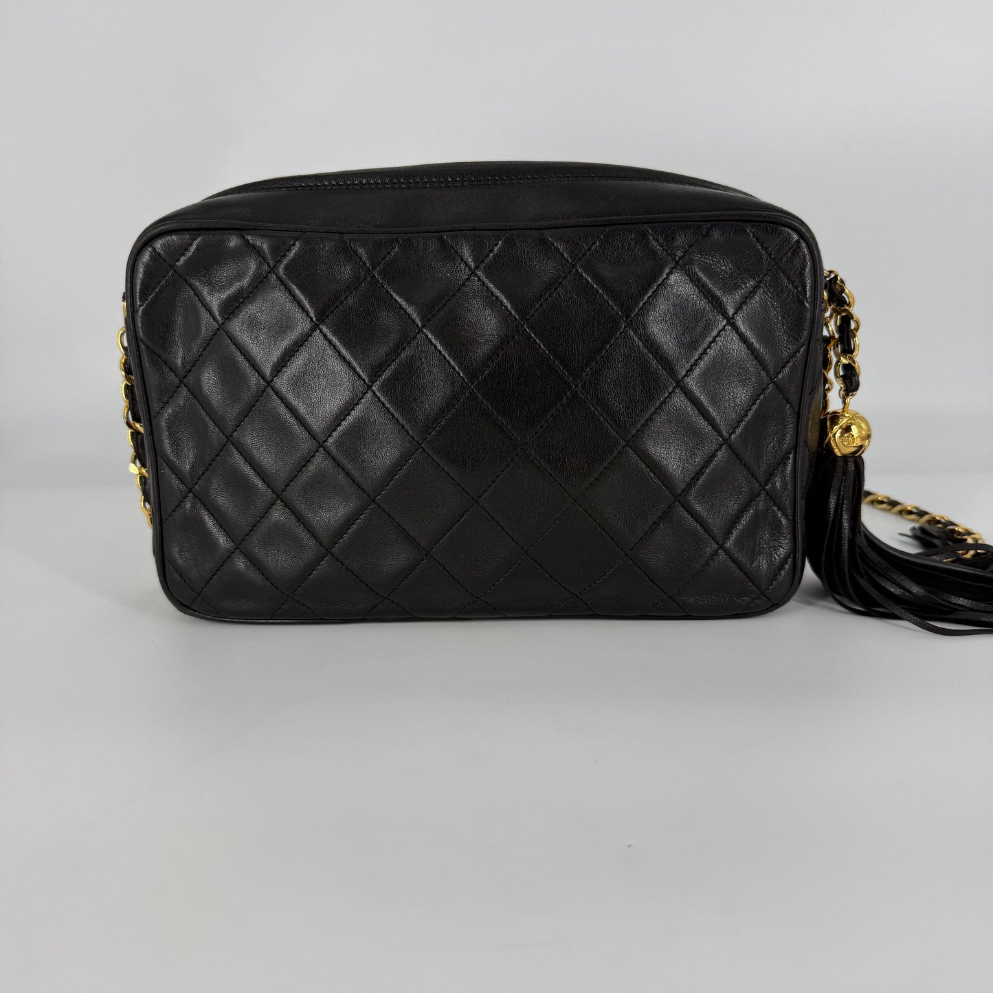 CHANEL Vintage 24-Karat Gold Camera Bag