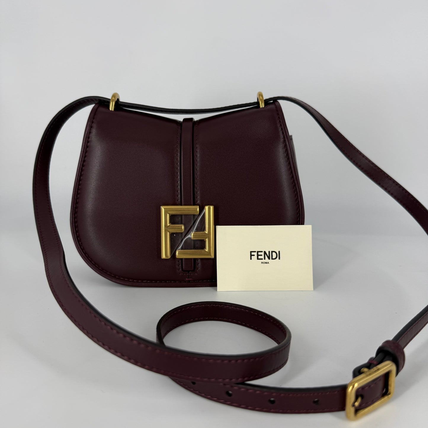 Fendi C’mon Small – Plum Leather