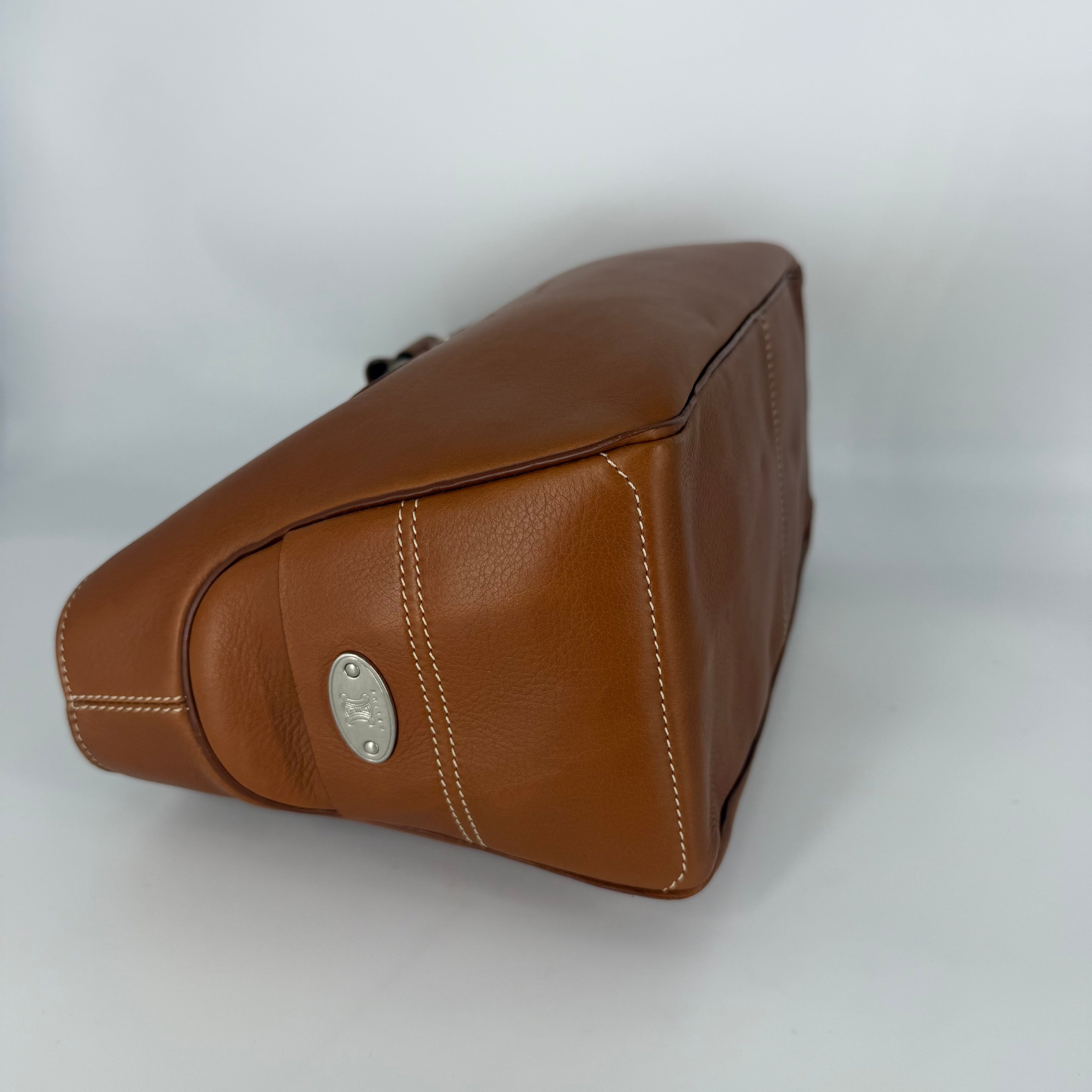CÉLINE Boogie Bag – Brown Leather