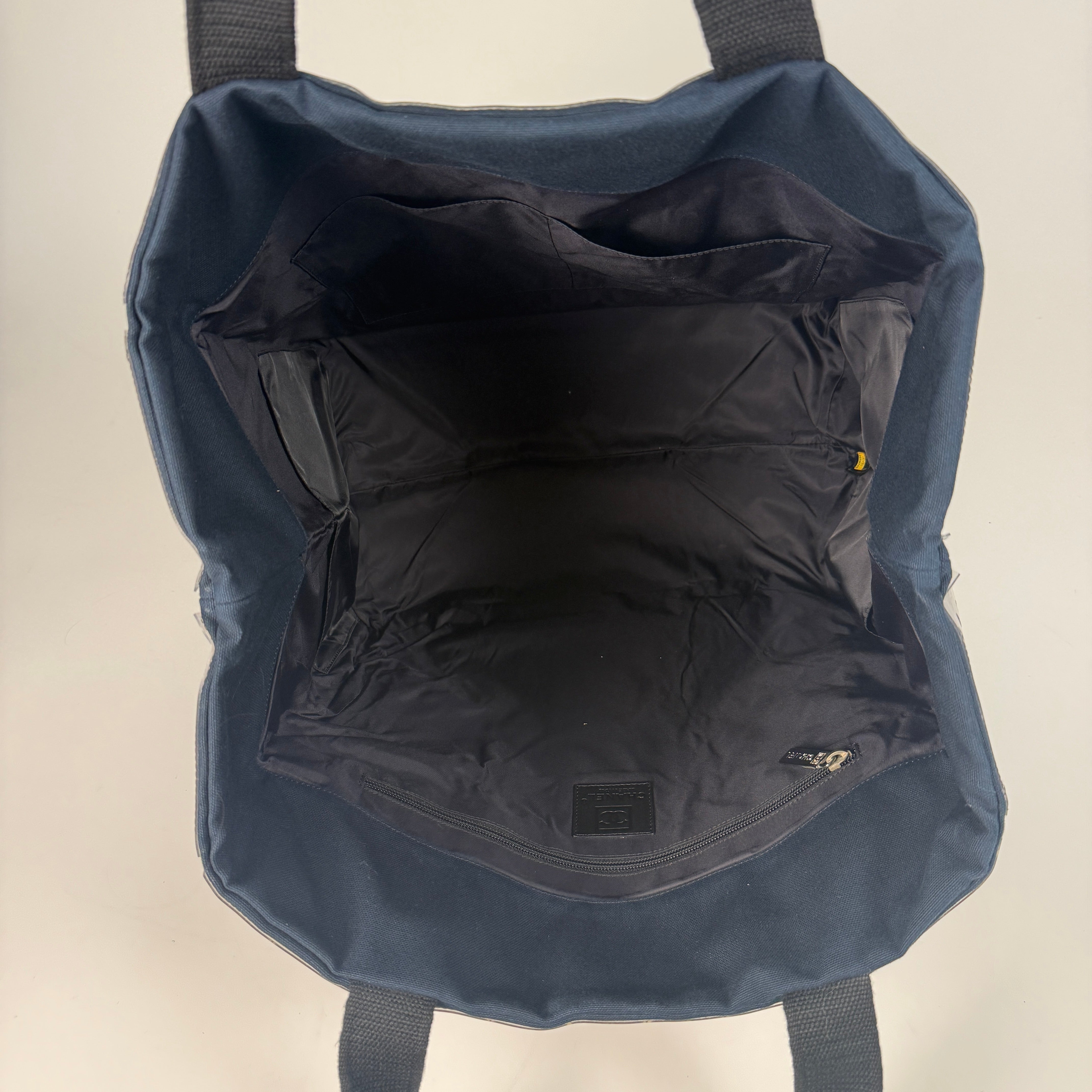 Coco Mark Vinyl Canvas Tote Bag