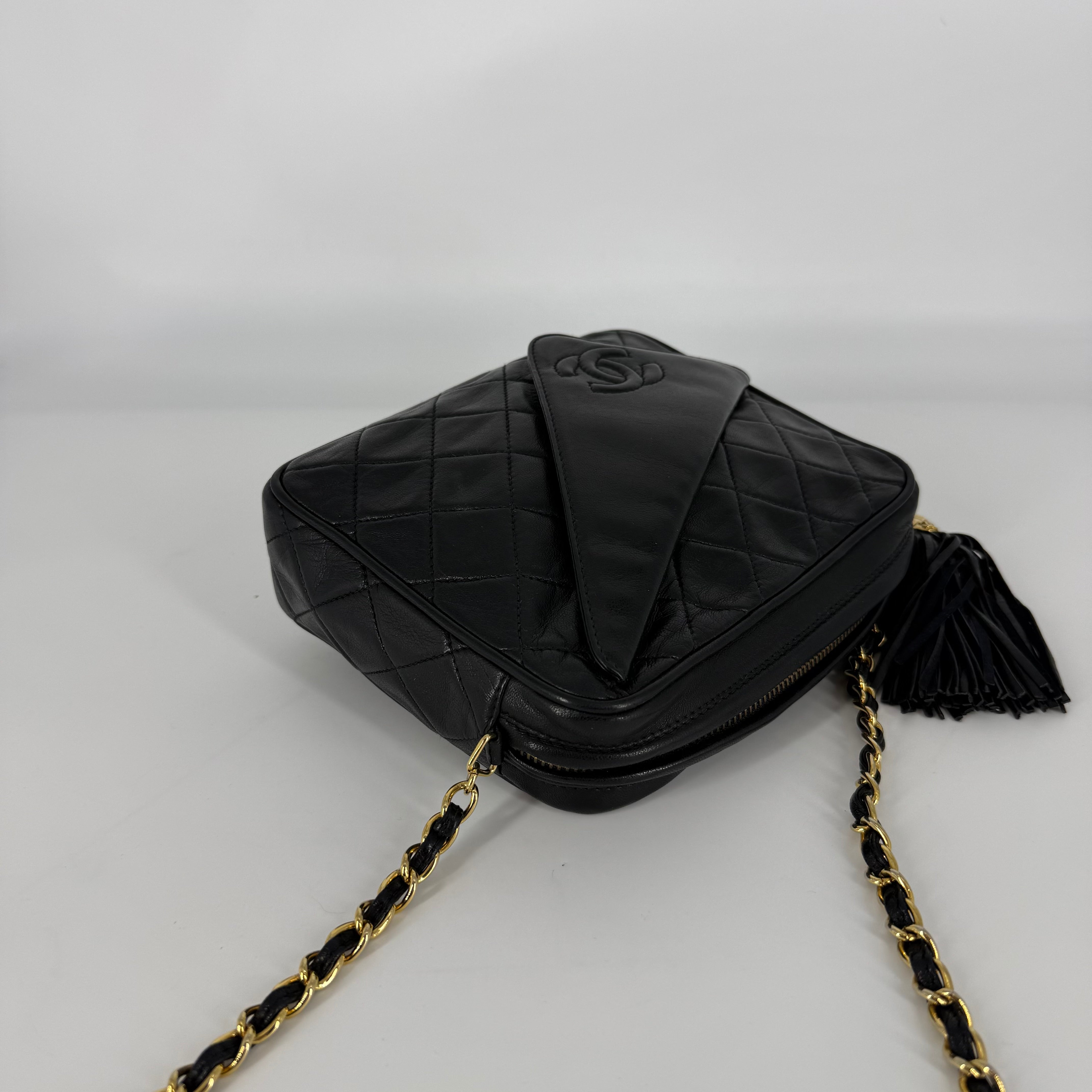 Vintage 24-Karat Gold Camera Bag