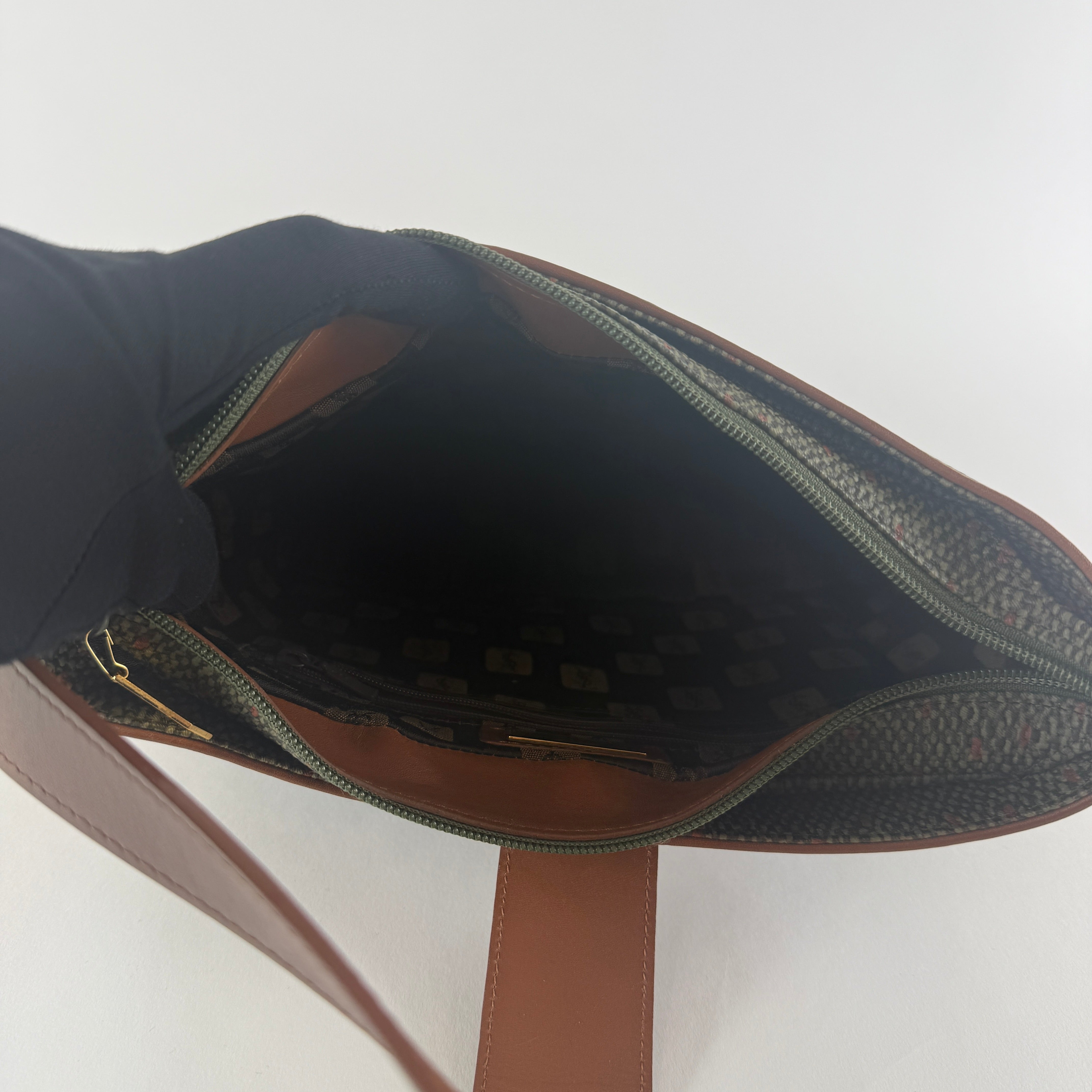 Vintage monogram Fabric & Leather